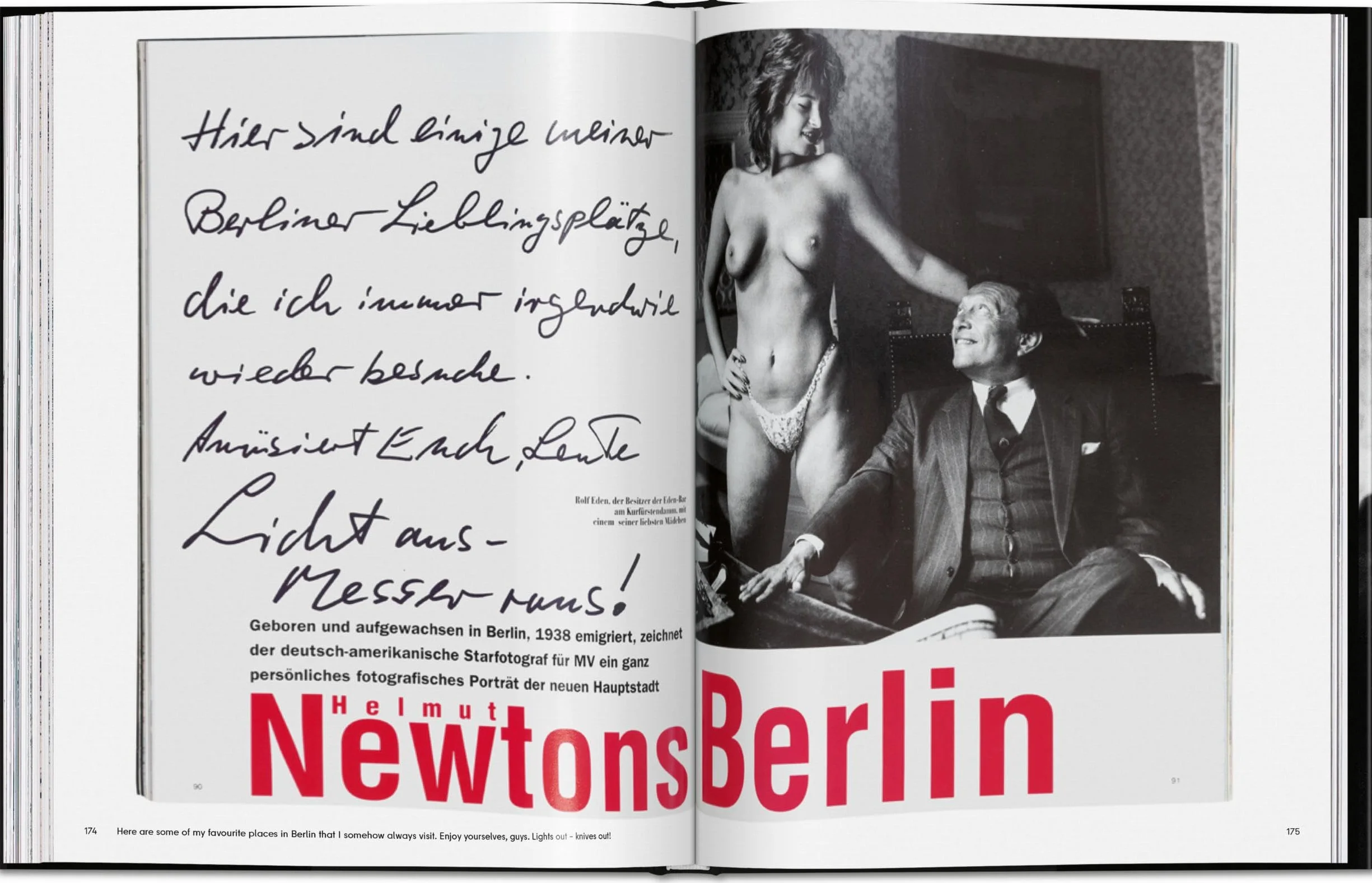 Helmut Newton. Berlin, Berlin