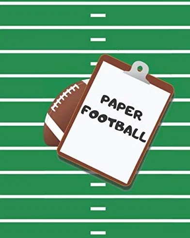 PAPER FOOTBALL: Pen and Paper Strategy Game for Kids, Teens and Adults