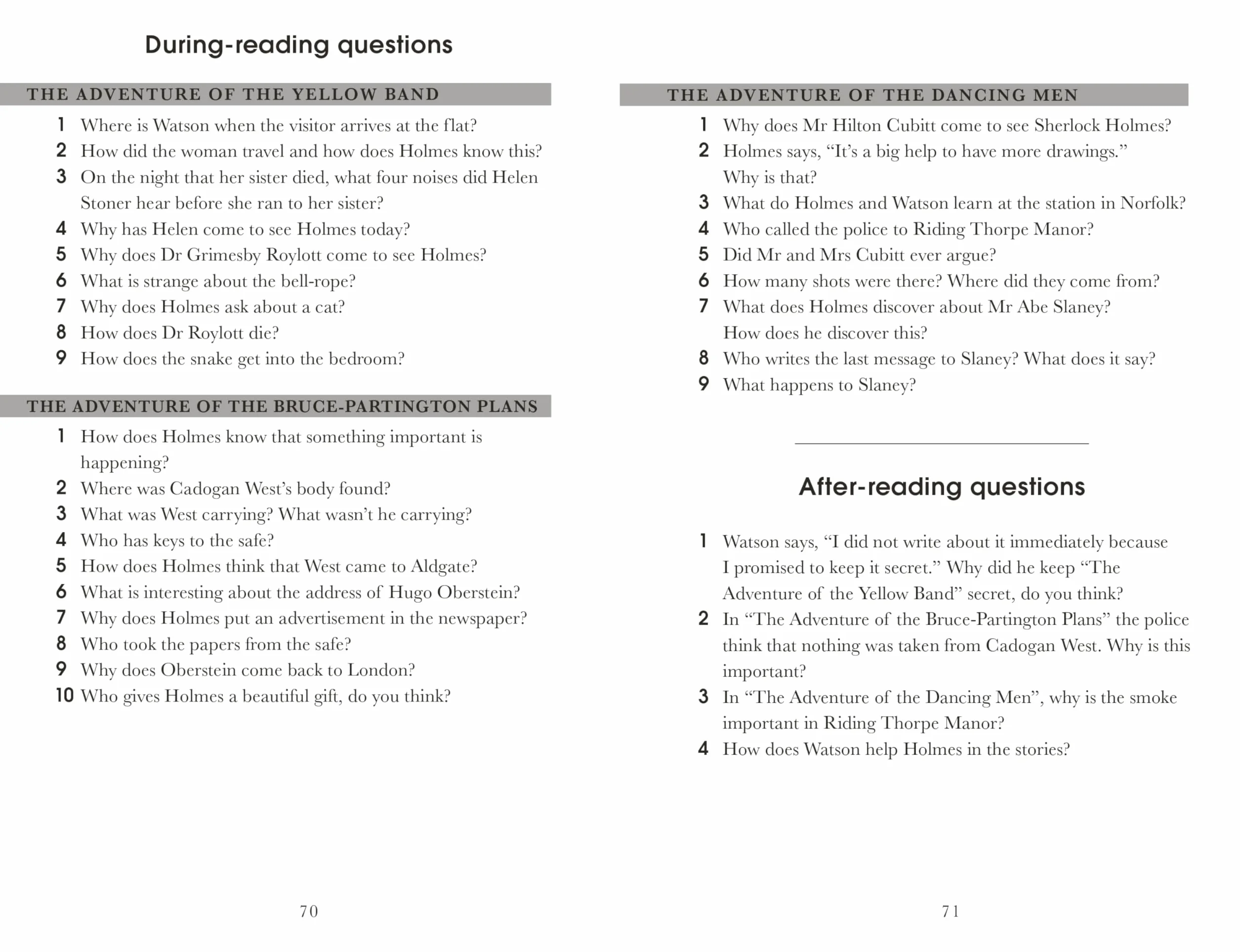 Penguin Readers The Adventures of Sherlock Holmes: level 4 A2+
