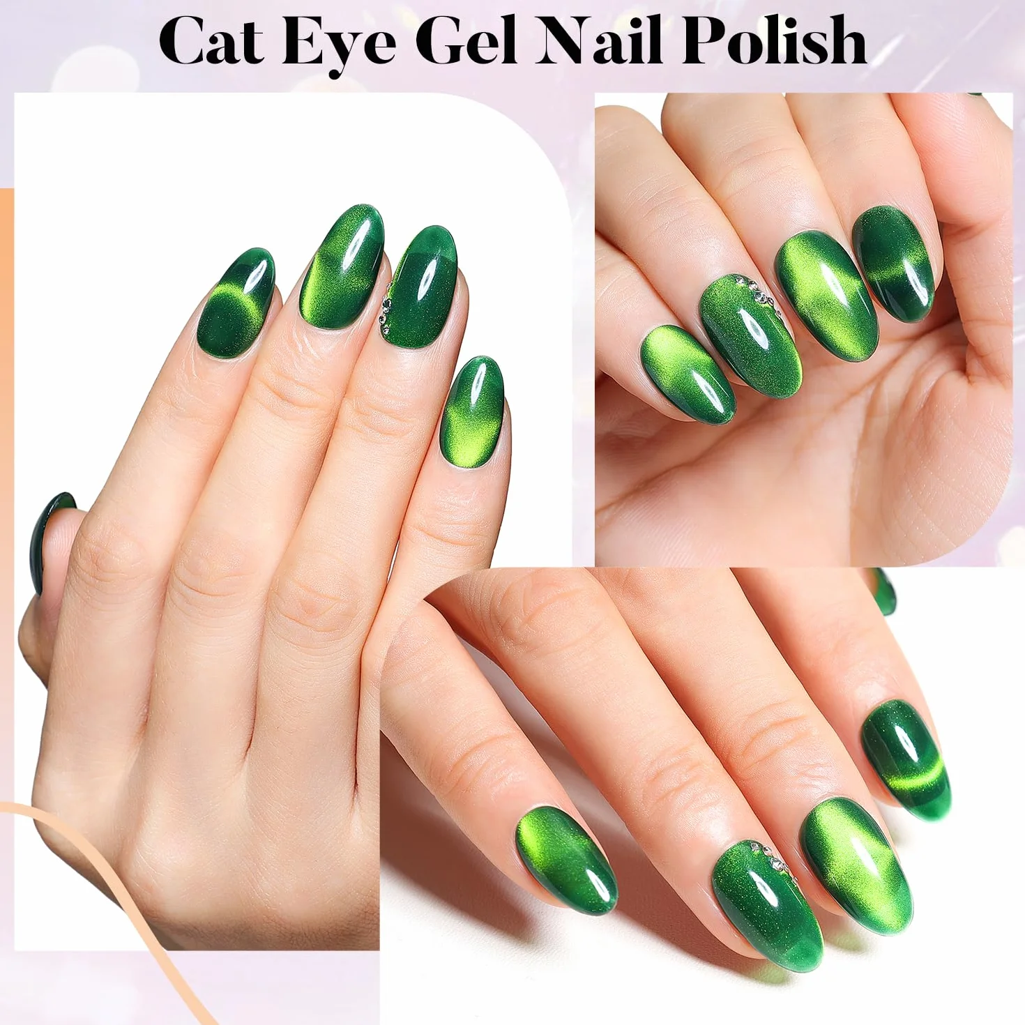 AIMEILI Cat Eye Gel lakier do paznokci UV LED 10 ml
