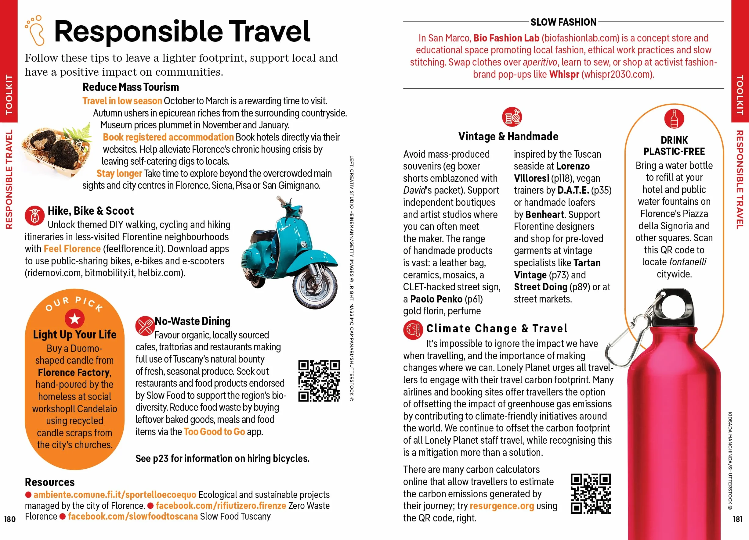 Pocket Florence & Tuscany 7ed -anglais-: Discover Twice the Region in Half the Time | Top Sights | Maps & Walking Tours | Covers Duomo, Tower of Pisa, Florence and more