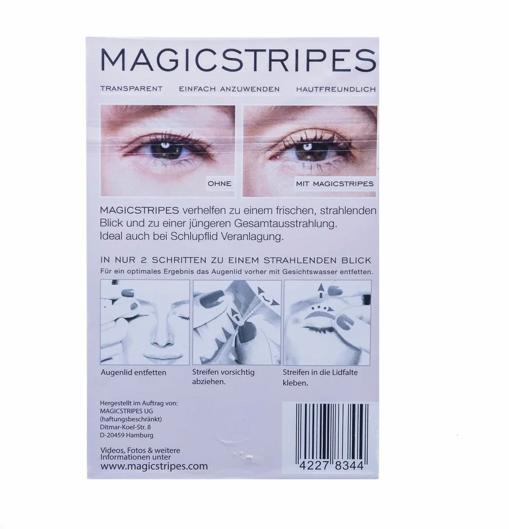 MAGICSTRIPES Paski do podnoszenia powiek, małe x 64