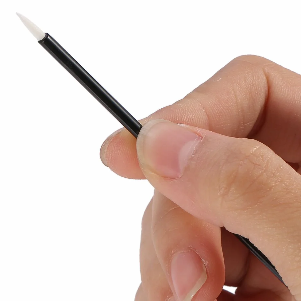 Bezsmakowy nietoksyczny elastyczny pędzel do eyelinera, bezpieczne narzędzie do makijażu, dla artystów makijażu, którzy chcą zachować swój produkt do eyeliner w czystości