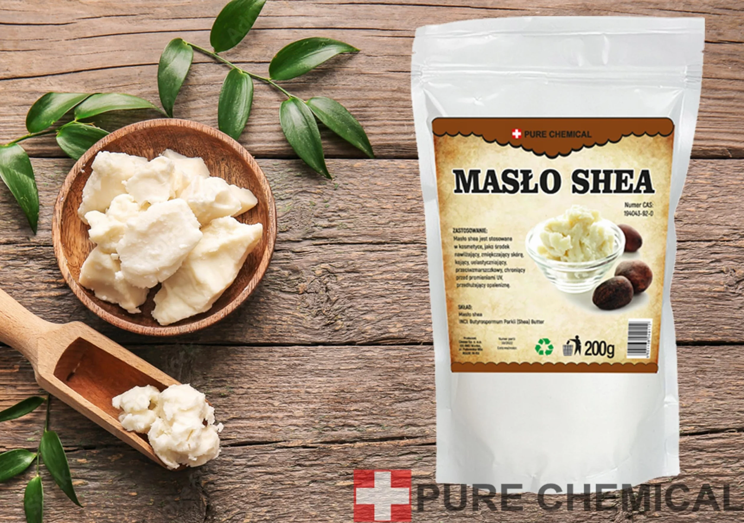 PURE CHEMICAL Masło Shea Nierafinowane 200G
