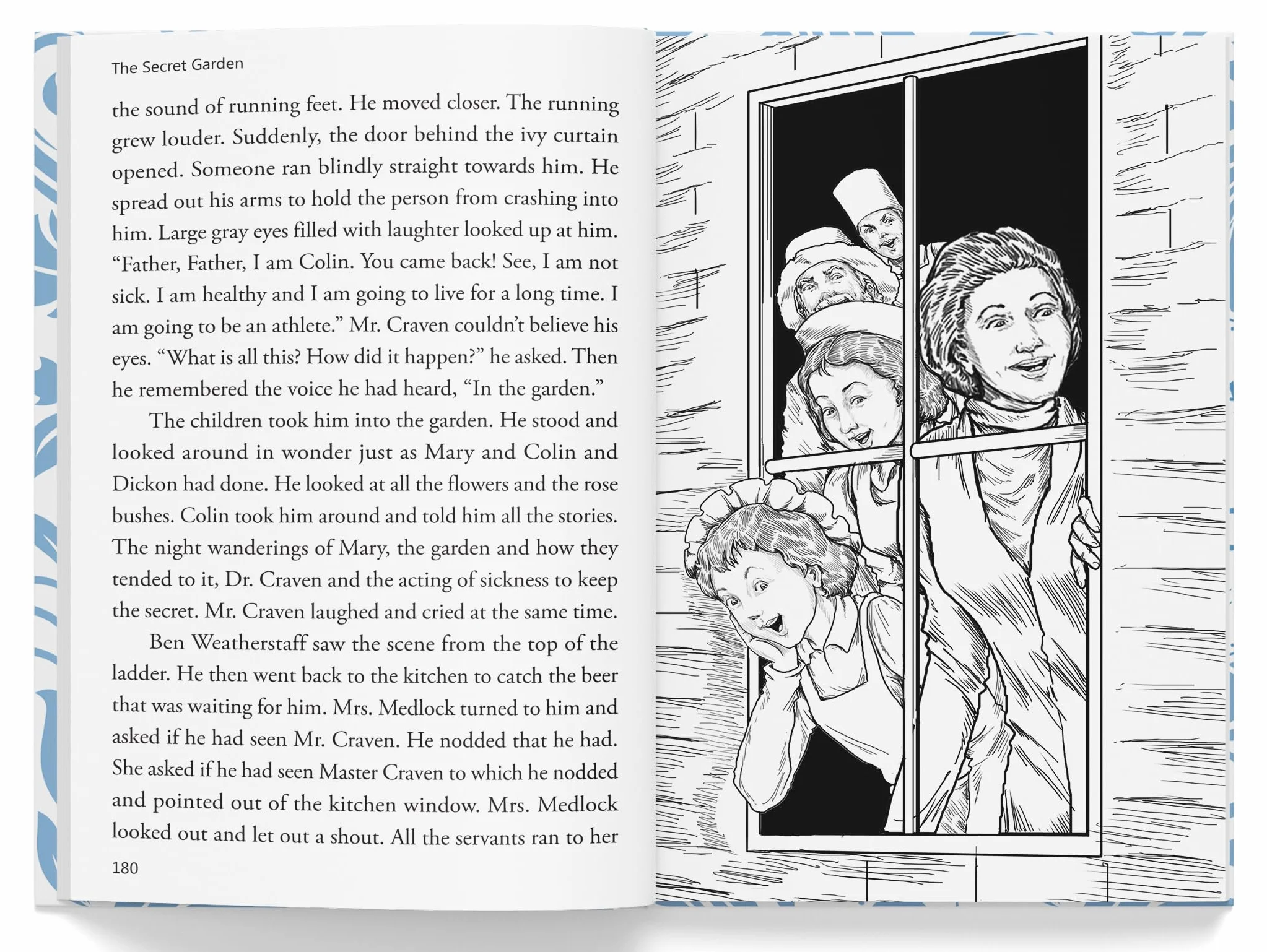 The Secret Garden (for Kids): Abridged and Illustrated