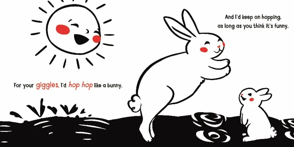 For Your Smile: A High Contrast Book for Newborns