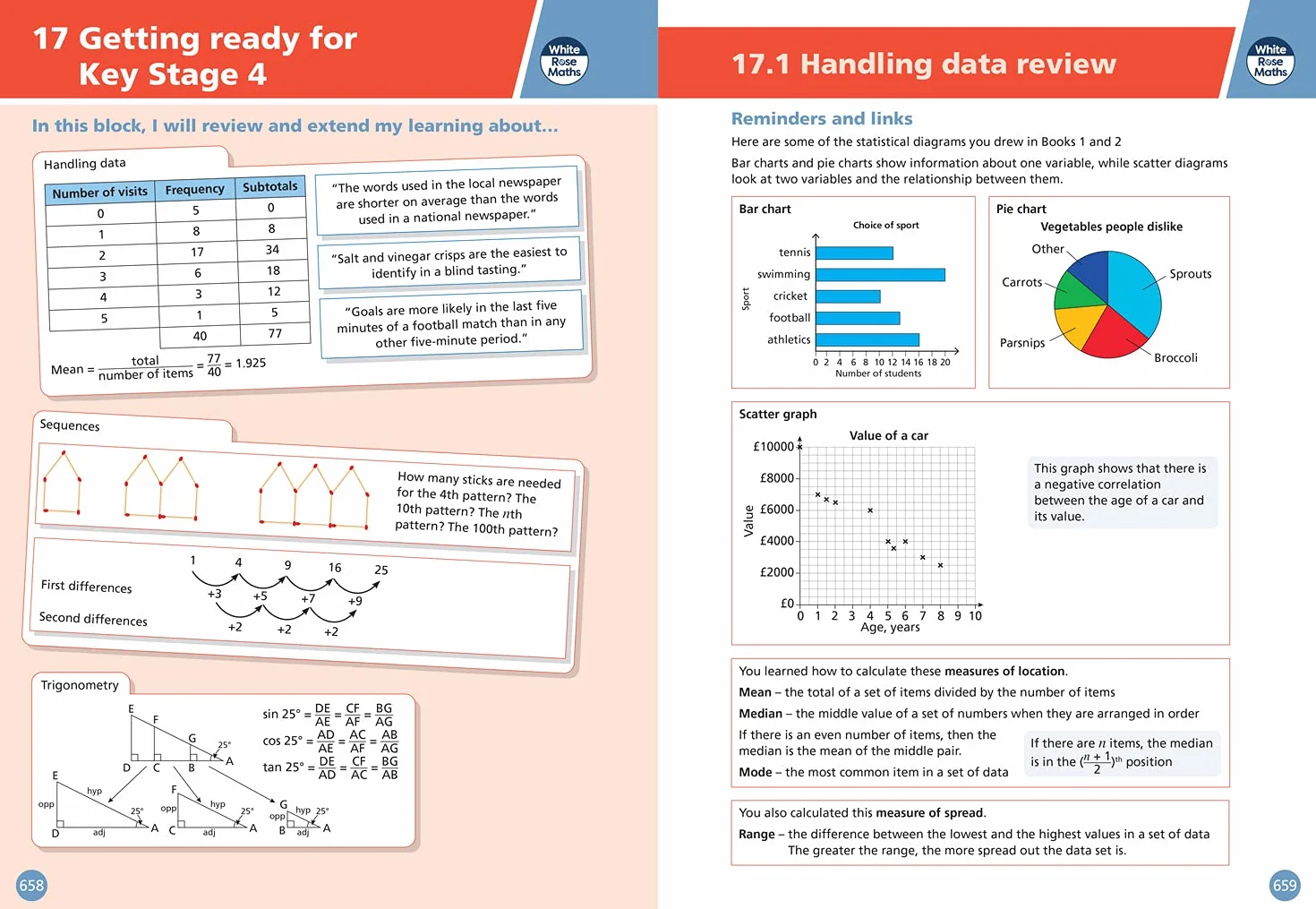 Key Stage 3 Maths Student Book 3