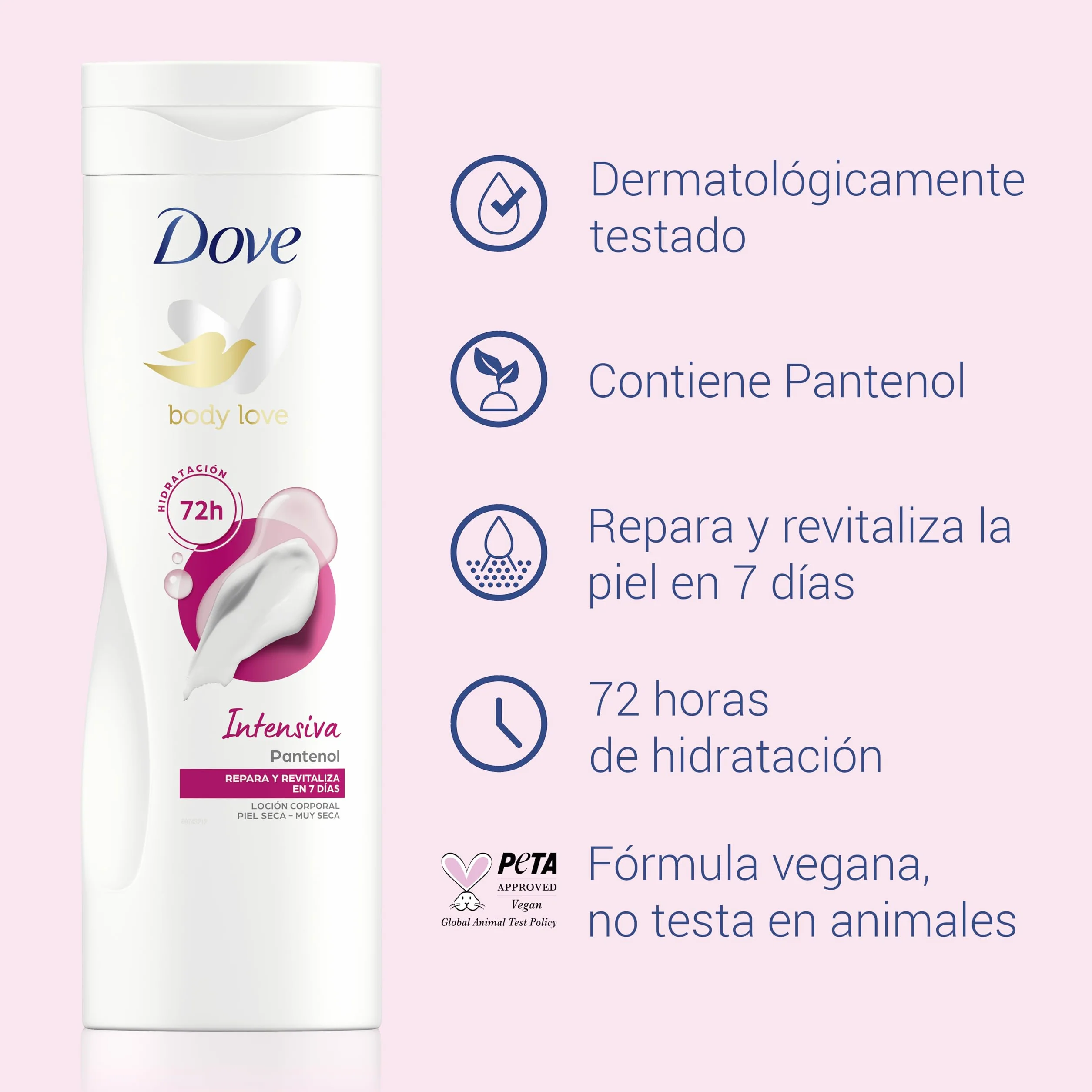 Dove Body Lotion 250 ml Intensive 250 ml