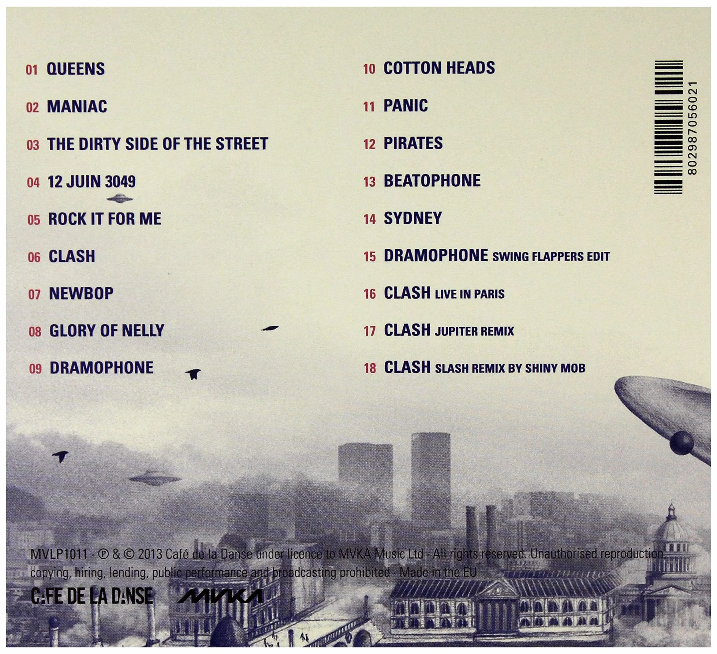 Panic Digipack Bonus Tracks