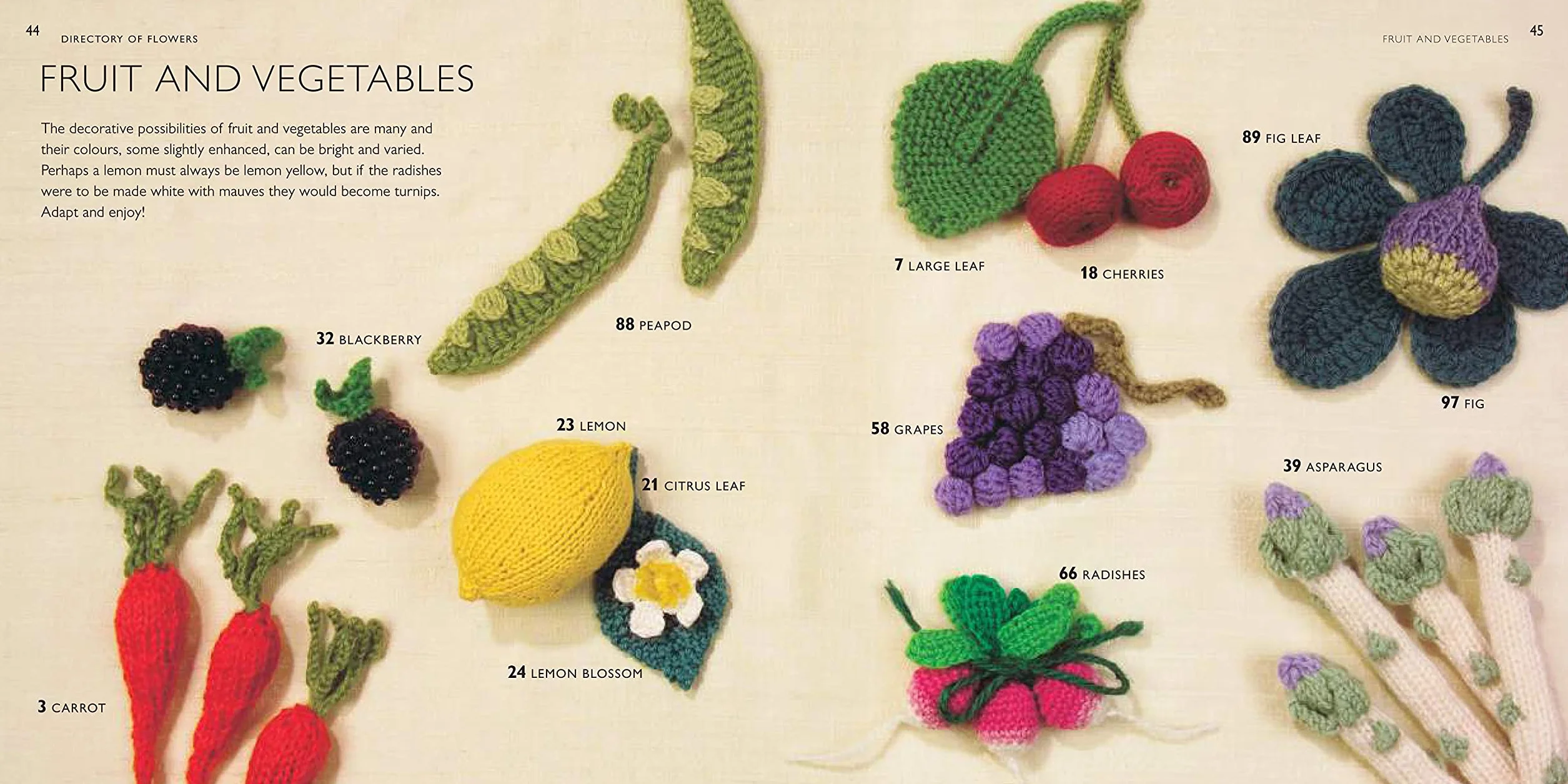 100 Flowers to Knit & Crochet: A Collection of Beautiful Blooms for Embellishing Clothes, Accessories, Cushionsand Throws