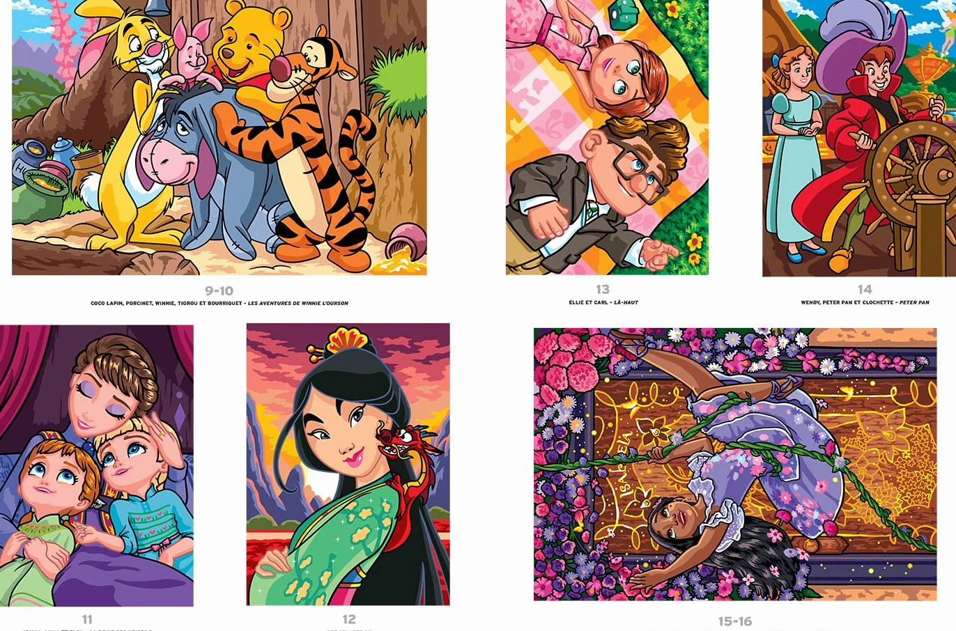 Coloriages mystères Disney - Grands classiques Tome 13: Colorie les chiffres et découvre l'image
