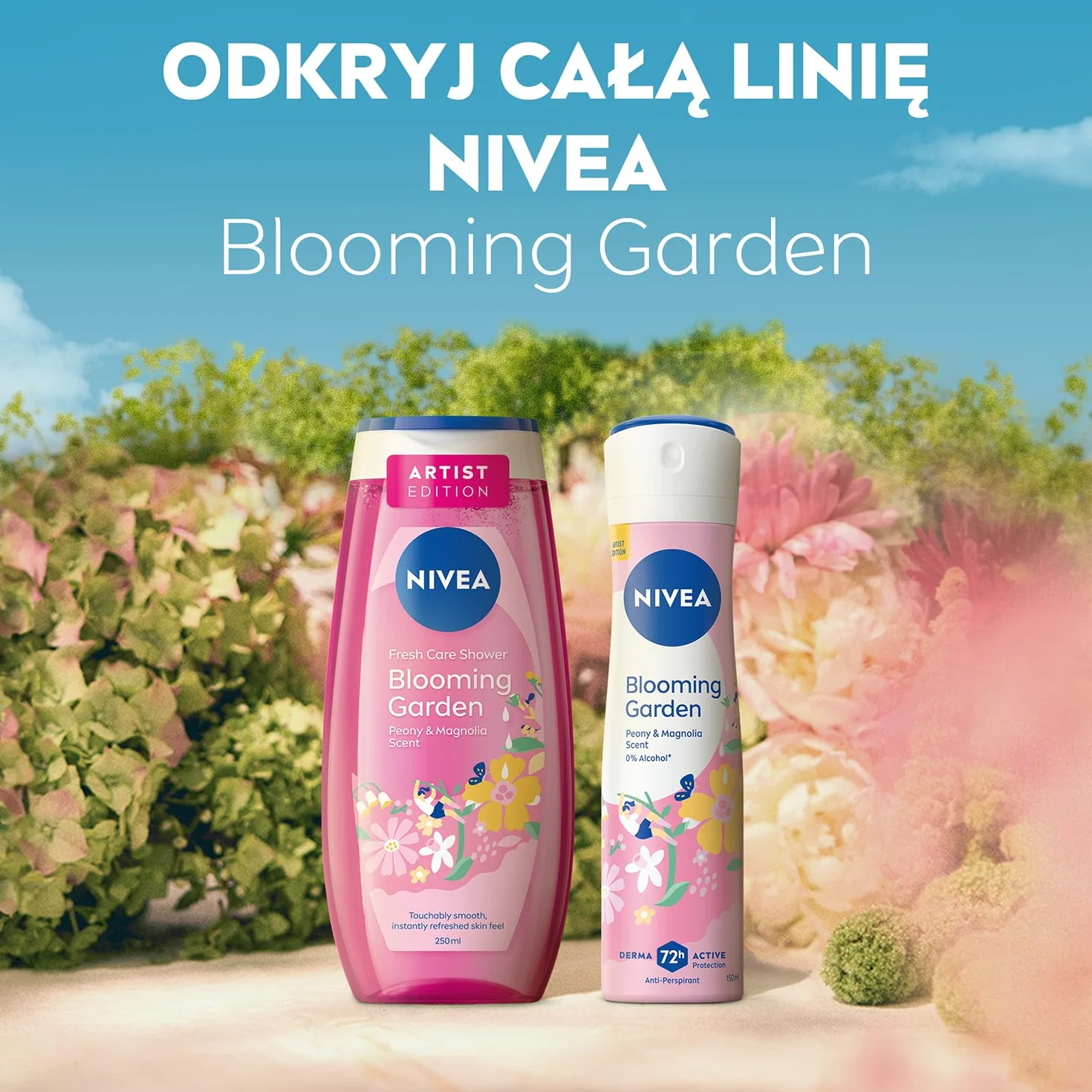 NIVEA Żel pod prysznic Blooming Garden 250ml