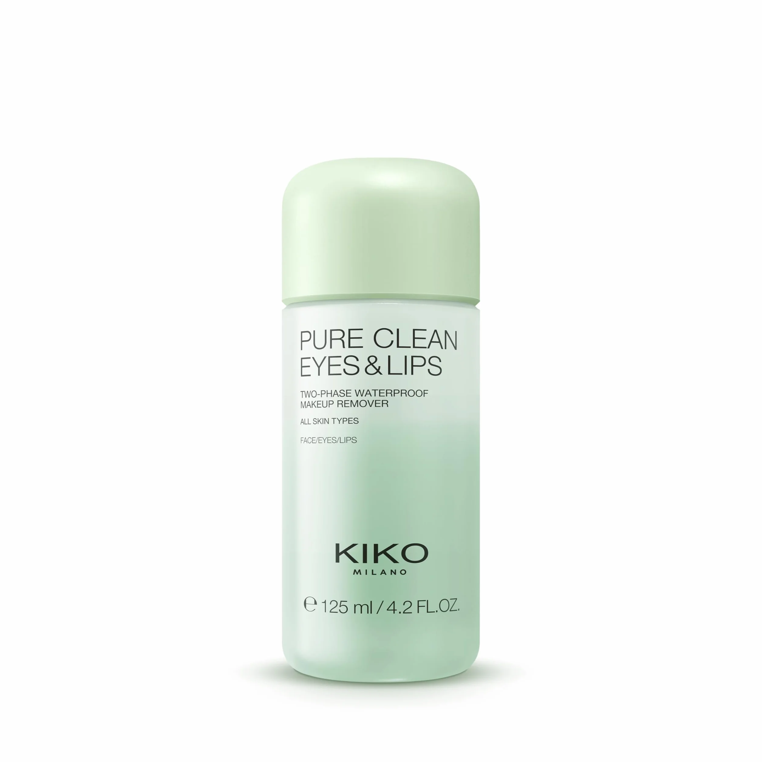 KIKO Milano Pure Clean Eyes&Lips, Dwufazowy Płyn Do Demakijażu Oczu I Ust