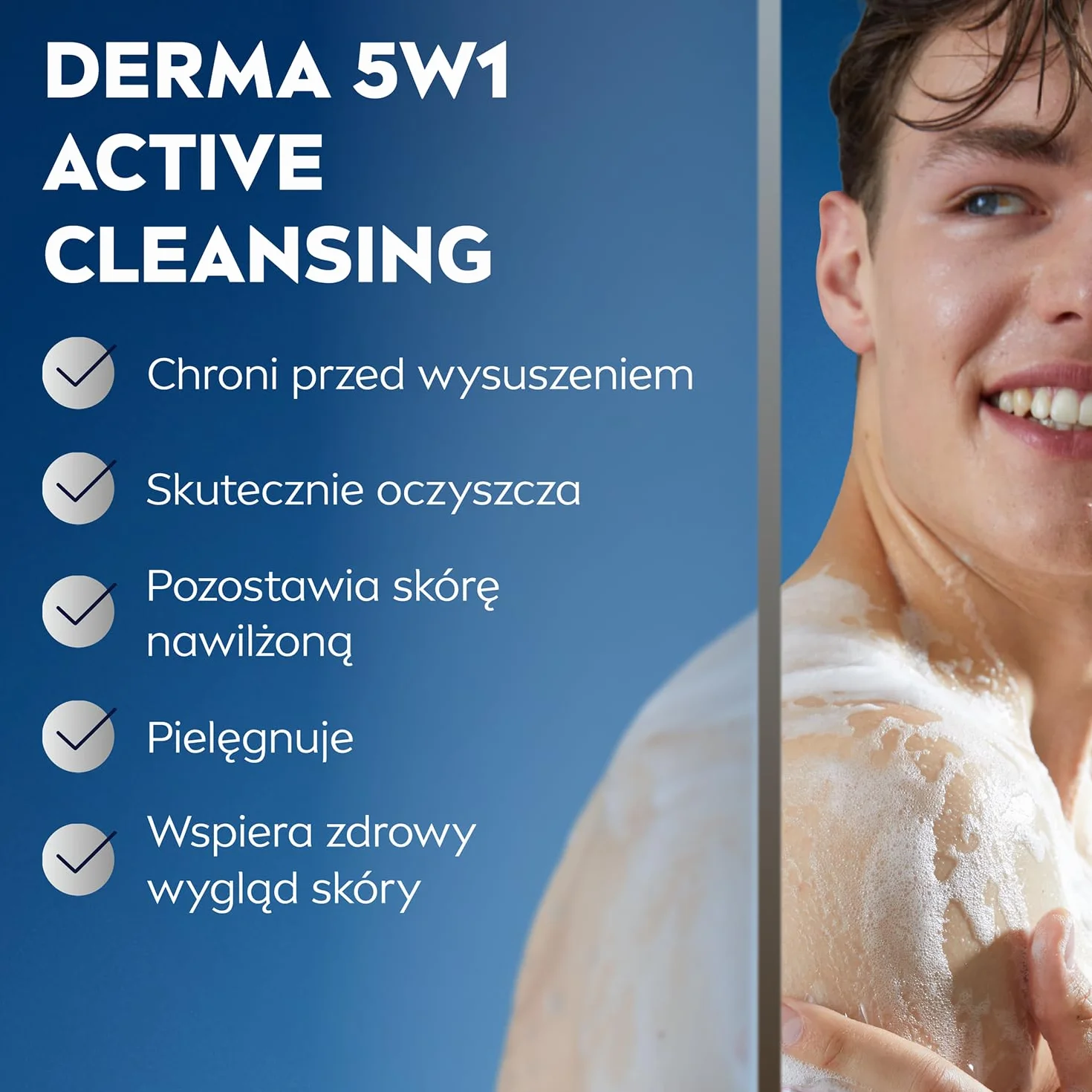 NIVEA MEN Hydro Care Żel pod prysznic 5w1 250ml