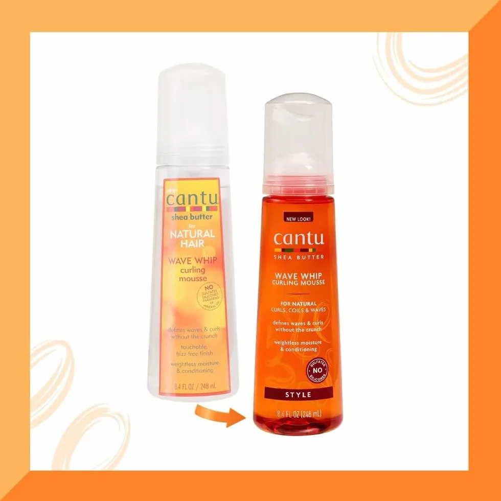Cantu Shea Butter Wave Whip Curling Mousse for Natural Hair 248 ml