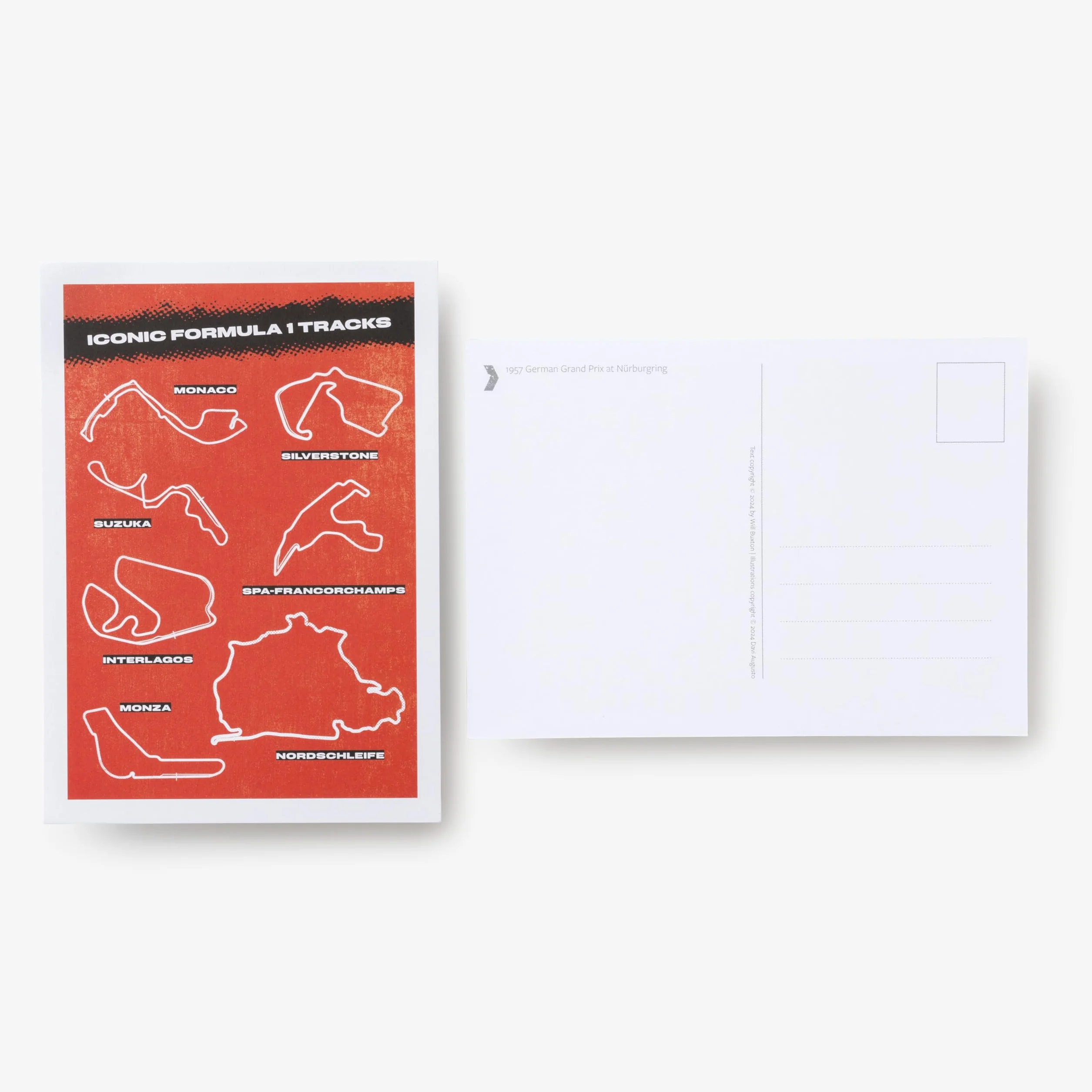 Grand Prix Postcards: 100 Postcards Celebrating Formula 1