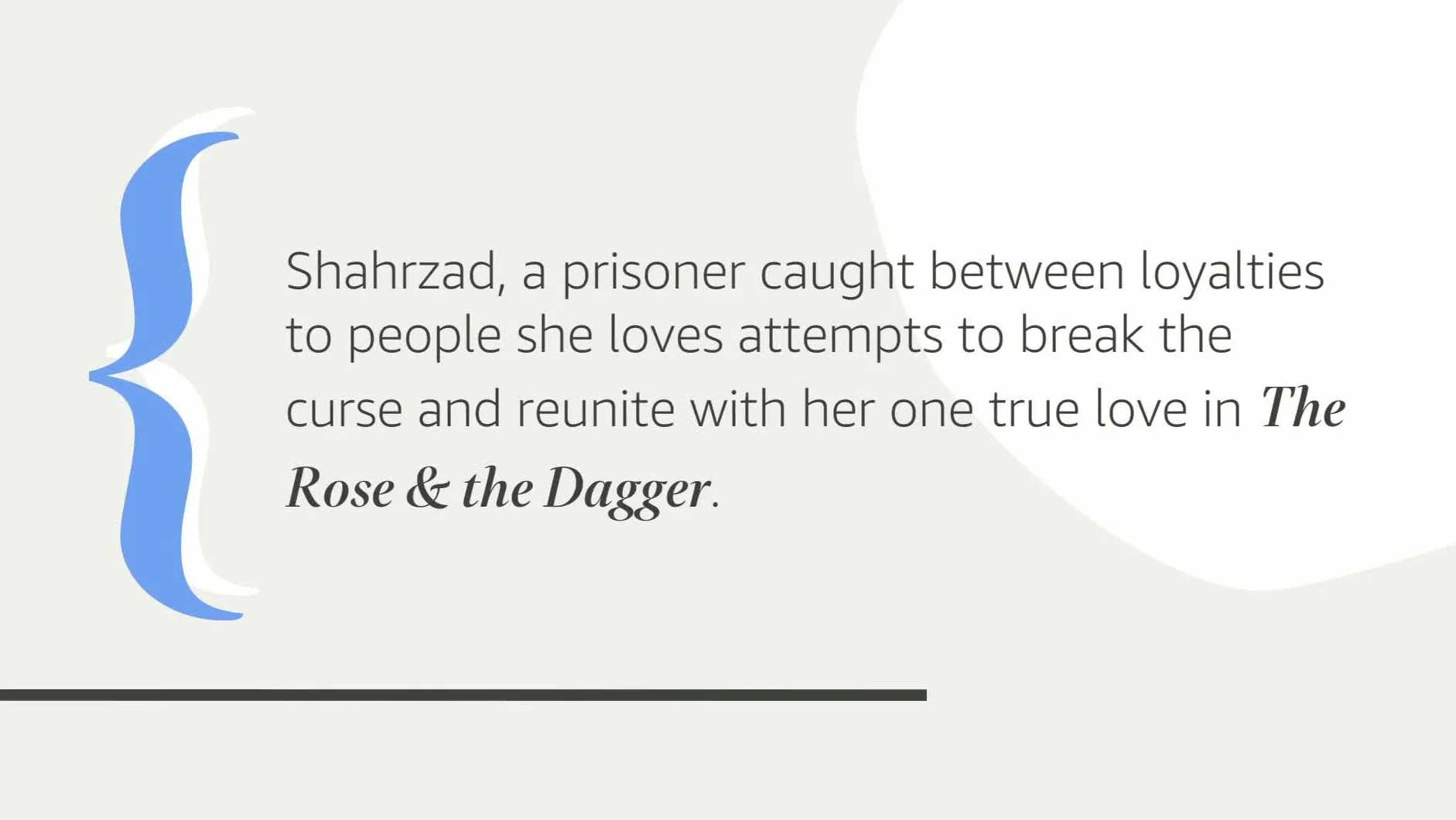 The Rose & the Dagger: 2
