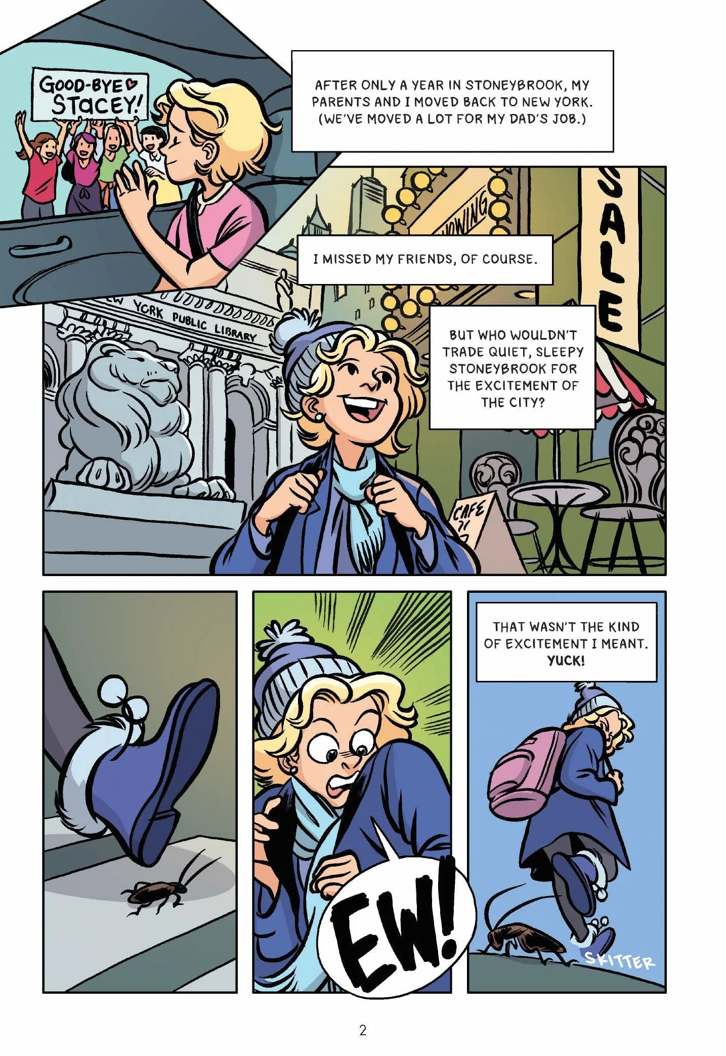 Stacey's Mistake: A Graphic Novel (the Baby-Sitters Club #14)