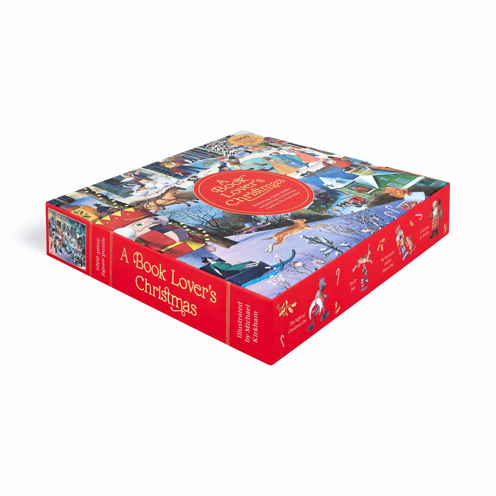 A Book Lover´s Christmas: 1000-piece jigsaw puzzle