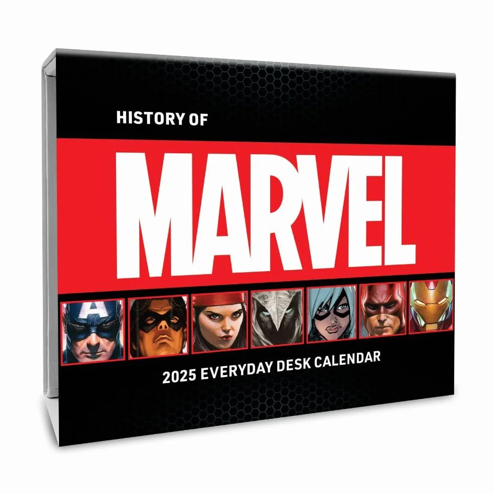 Marvel Desk Block Calendar 2025: Original Danilo-Tagesabreißkalender [Kalendar]