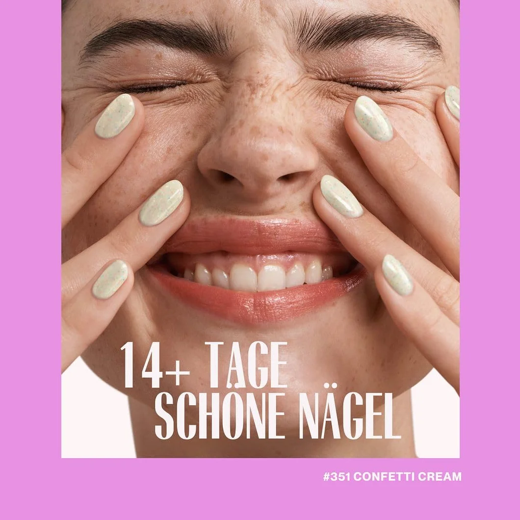 Pink Gellac Shellac Base und Top Coat Set 2 x 15 ml - Zestaw Lakierów do Paznokci UV
