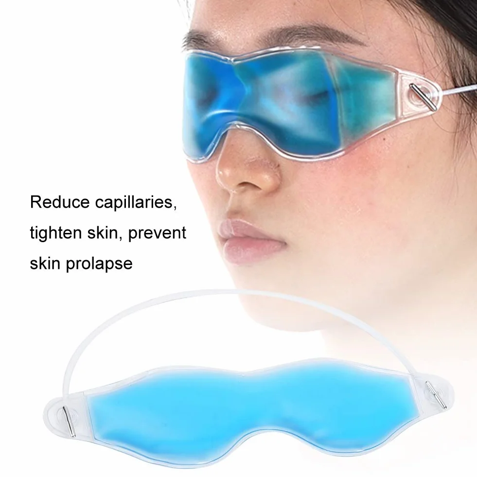 Summer Ice Cooling Gel Sleeping Eye Mask Odświeżająca maska do oczu wielokrotnego użytku