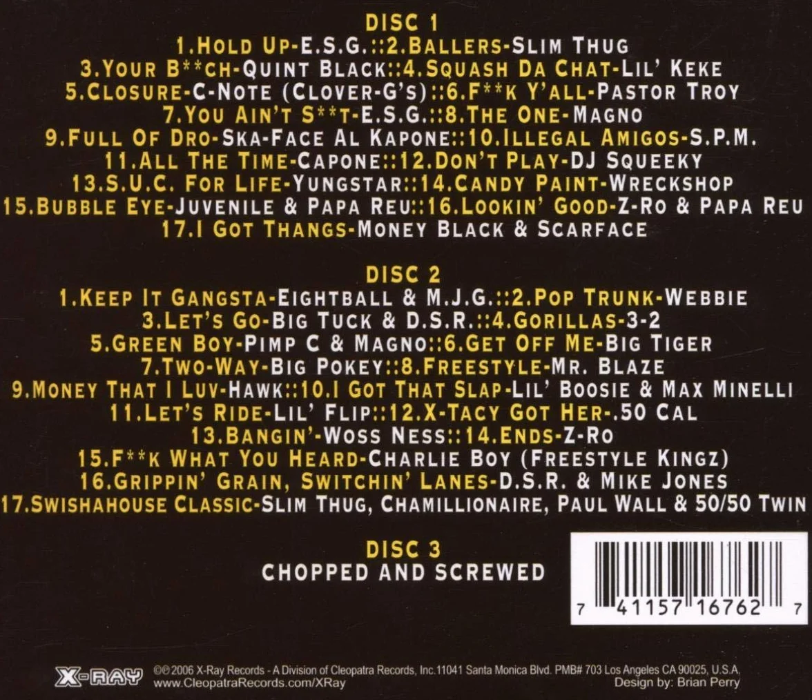 Various - Ridin Dirty In The Southexplicit_lyrics