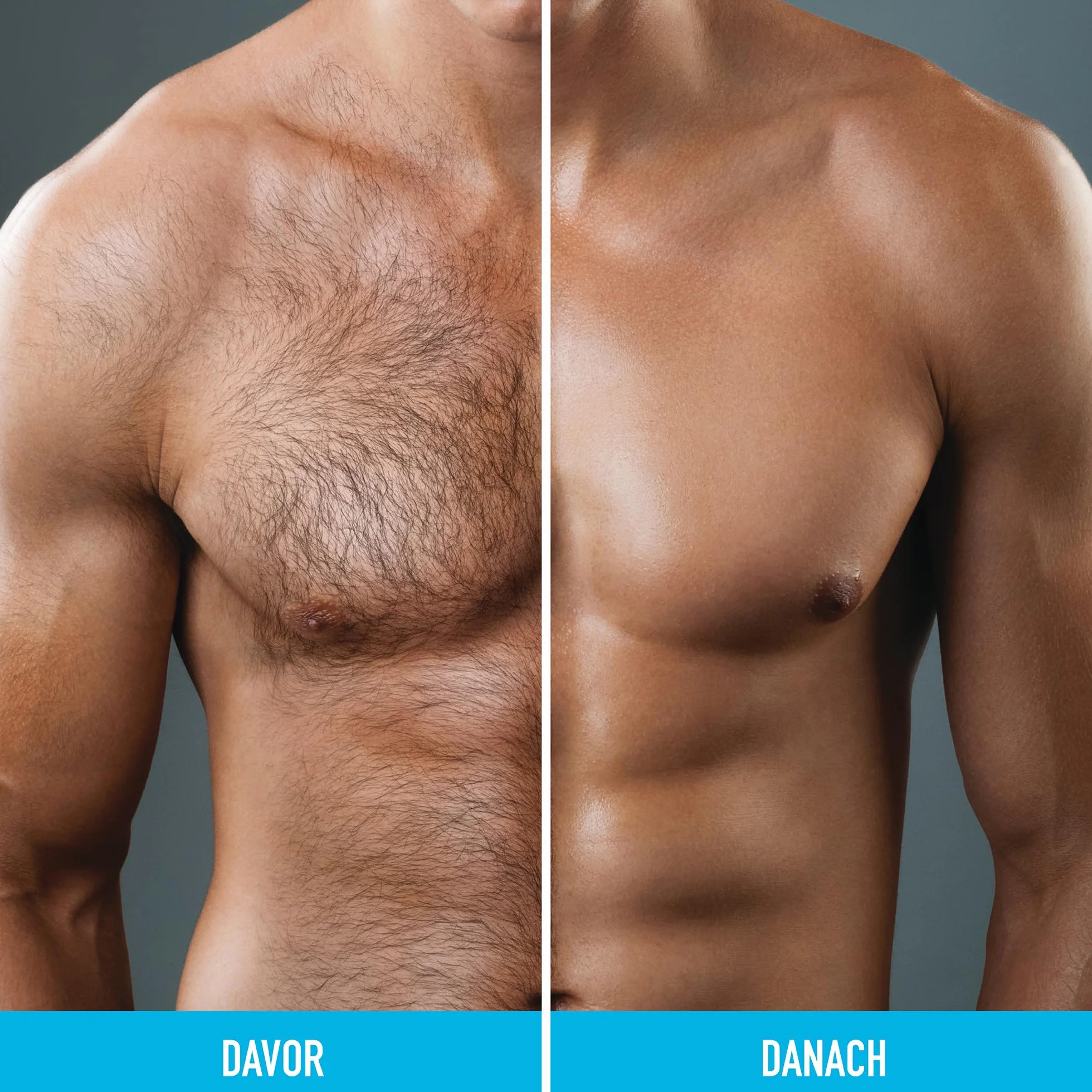 Nad's For Men Paski z zimnego wosku dla mężczyzn, 20 pasków + 2 chusteczki