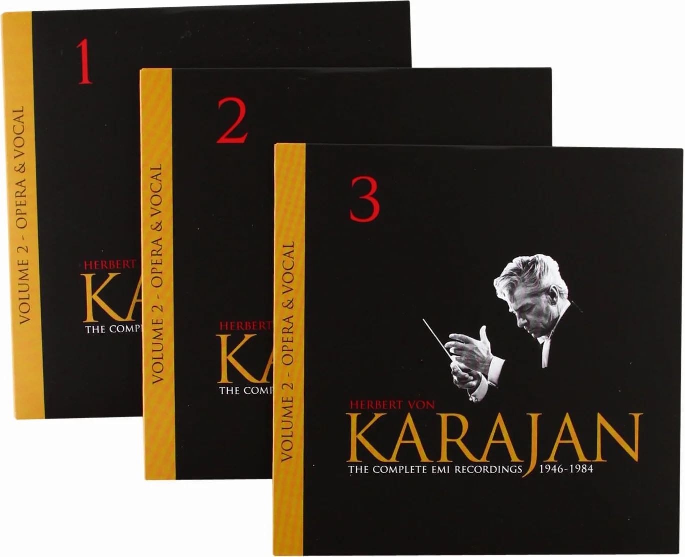 Complete Vocal Recordings Von Karajan 72 CD Set