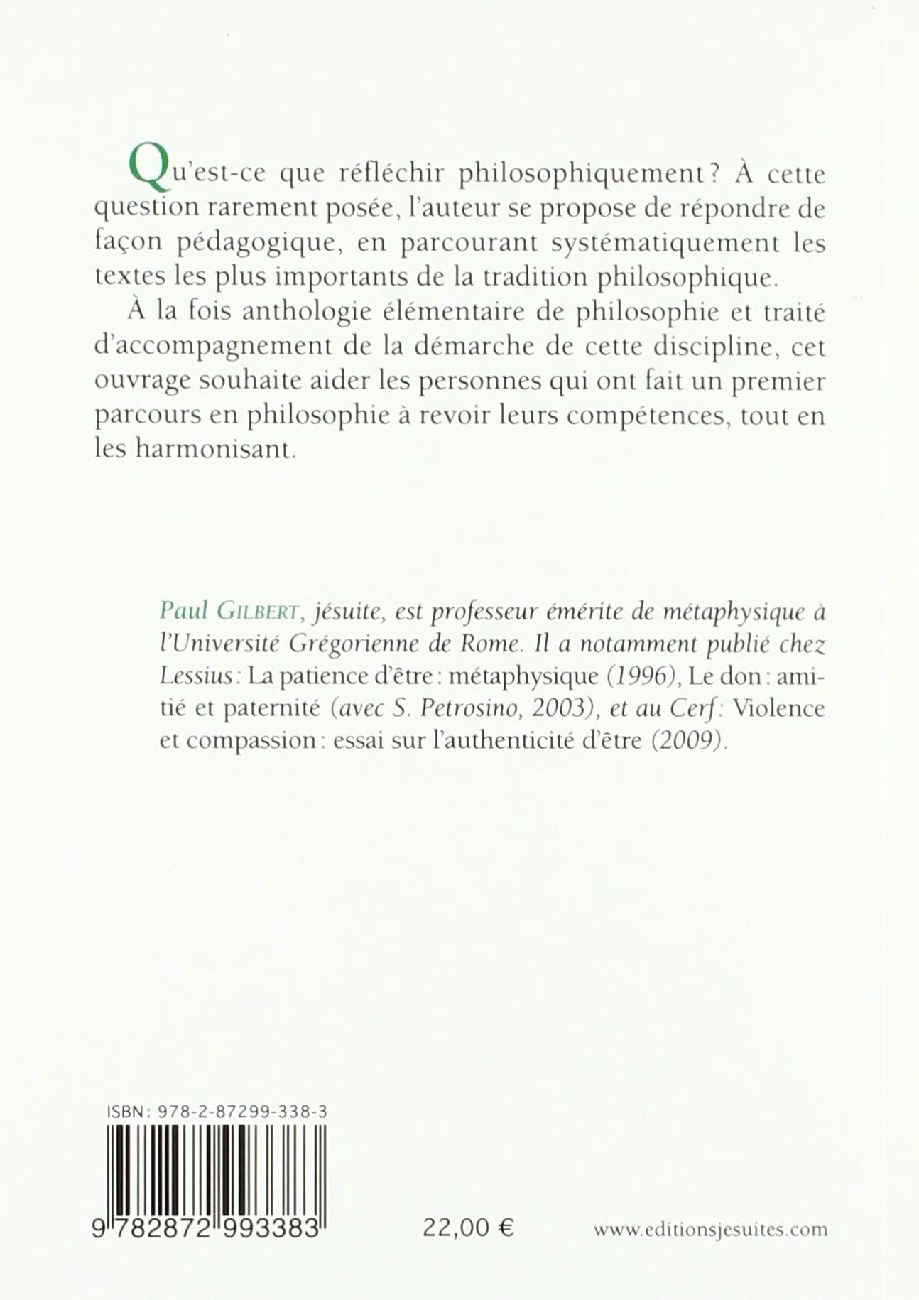 Introduction à la réflexion philosophique