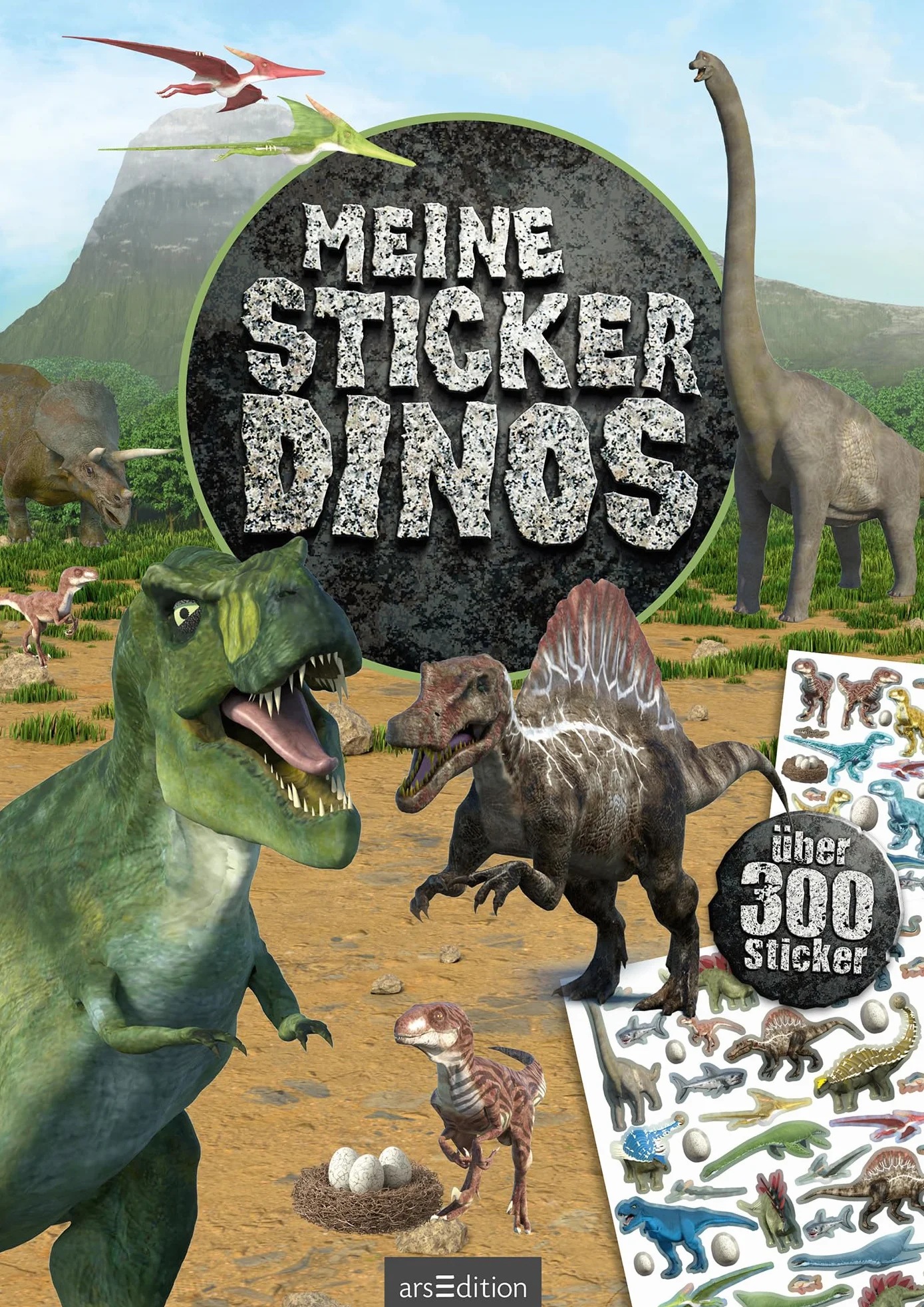 Meine Sticker-Dinos: Mit über 300 Stickern