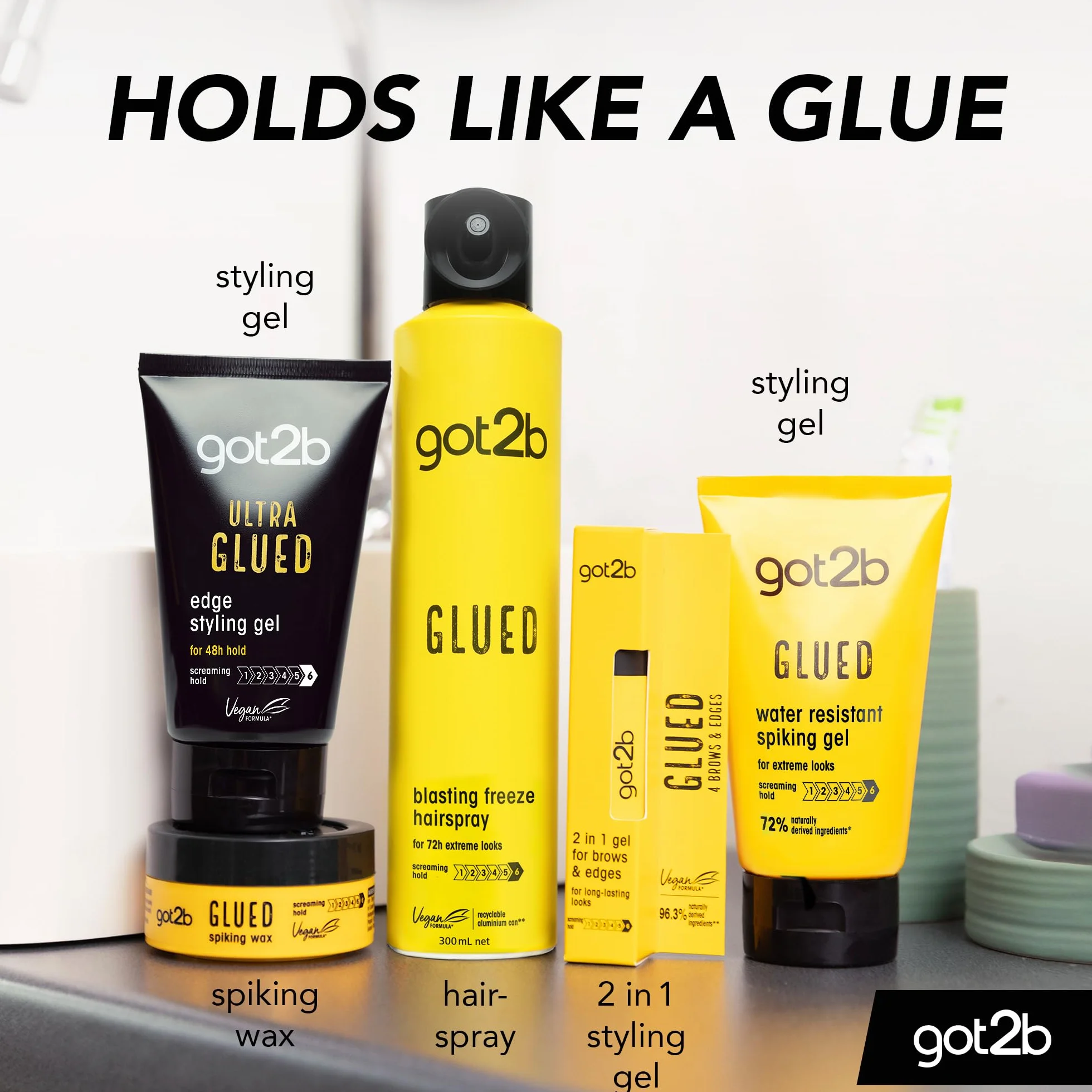 Schwarzkopf Got2B Glued Spiking Wax 75 ml