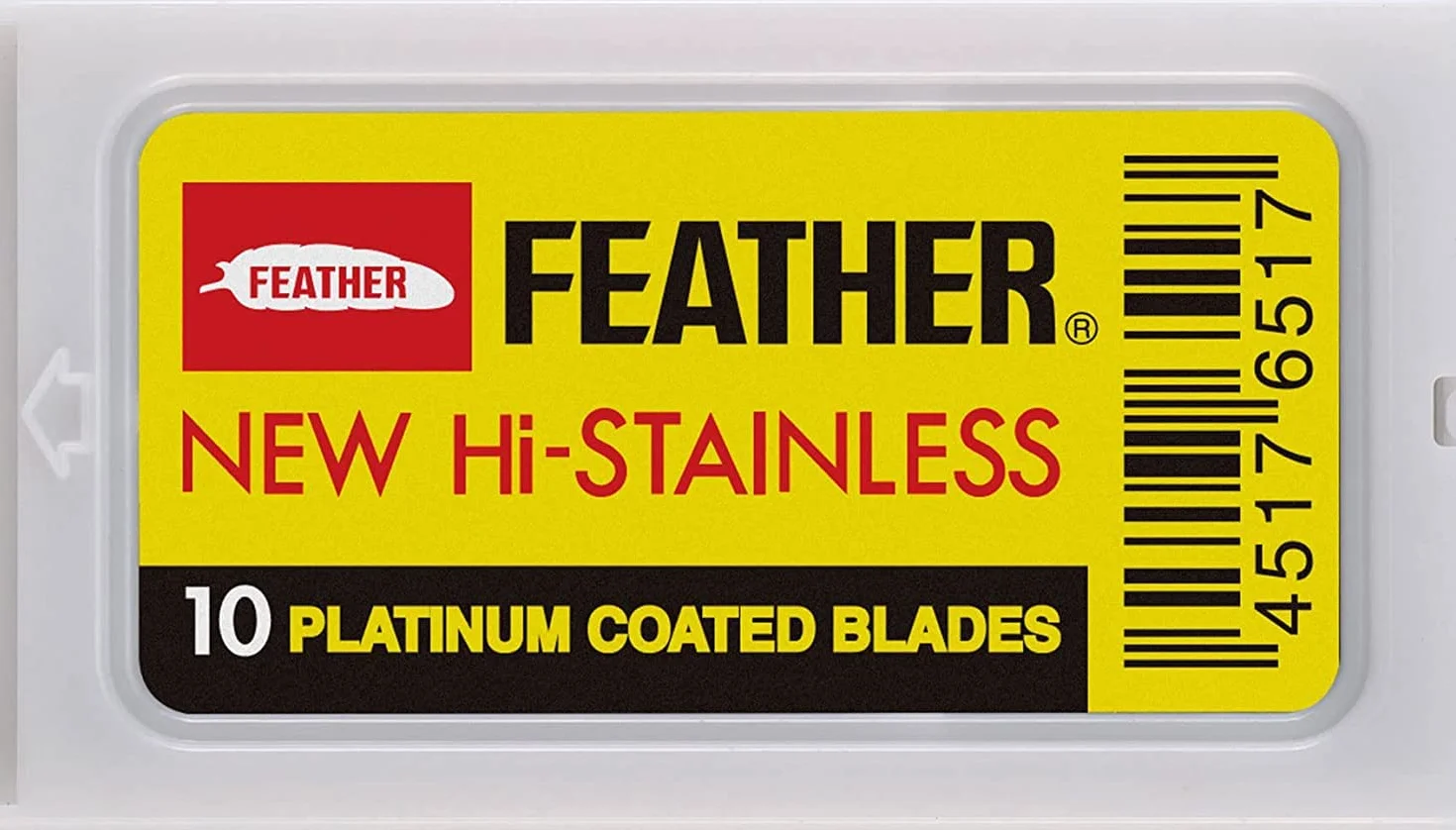 Feather New Hi-Stainless Ostrza do Golenia 10 sztuk
