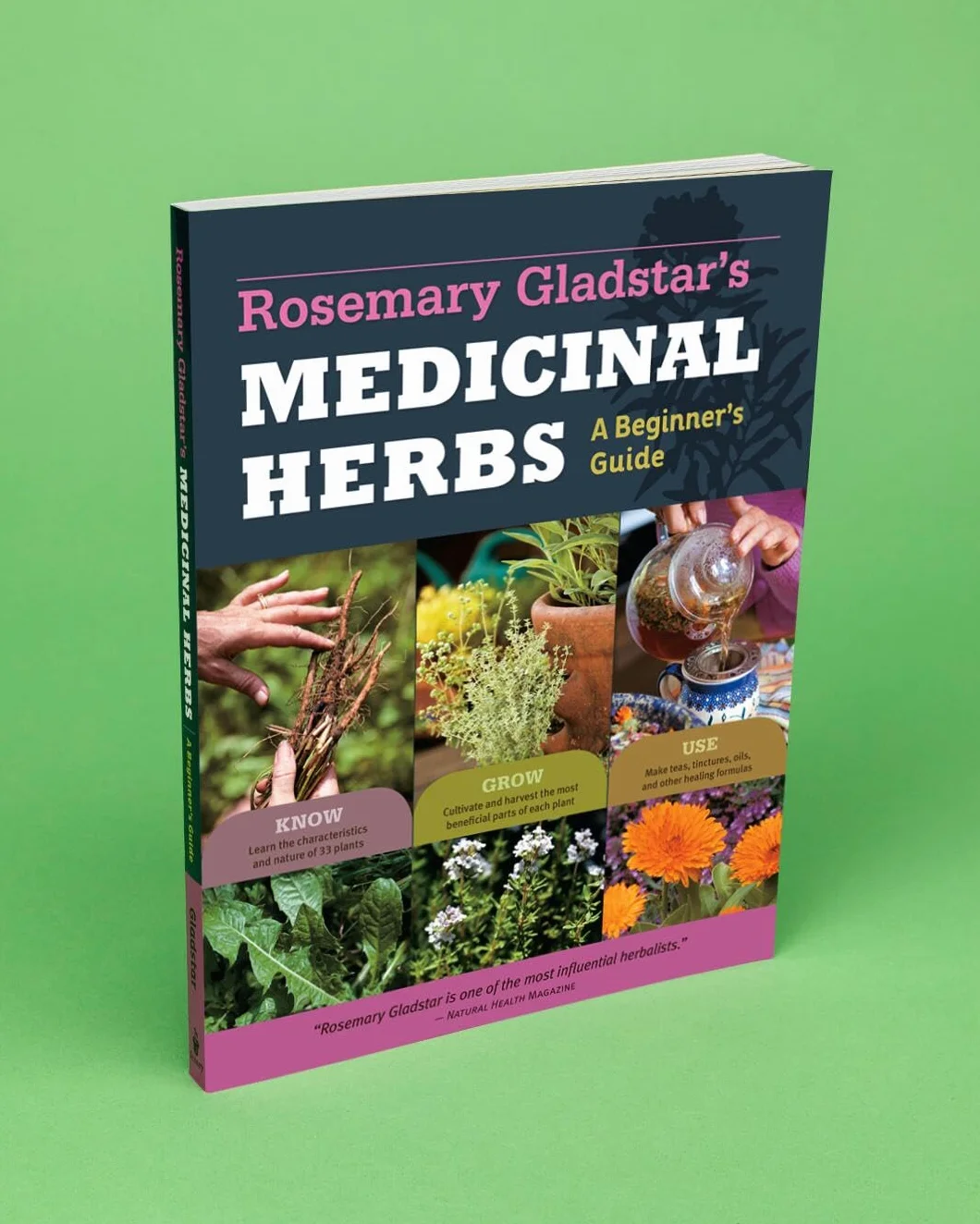 Rosemary Gladstar's Medicinal Herbs: A Beginner's Guide: 33 Healing Herbs to Know, Grow, and Use