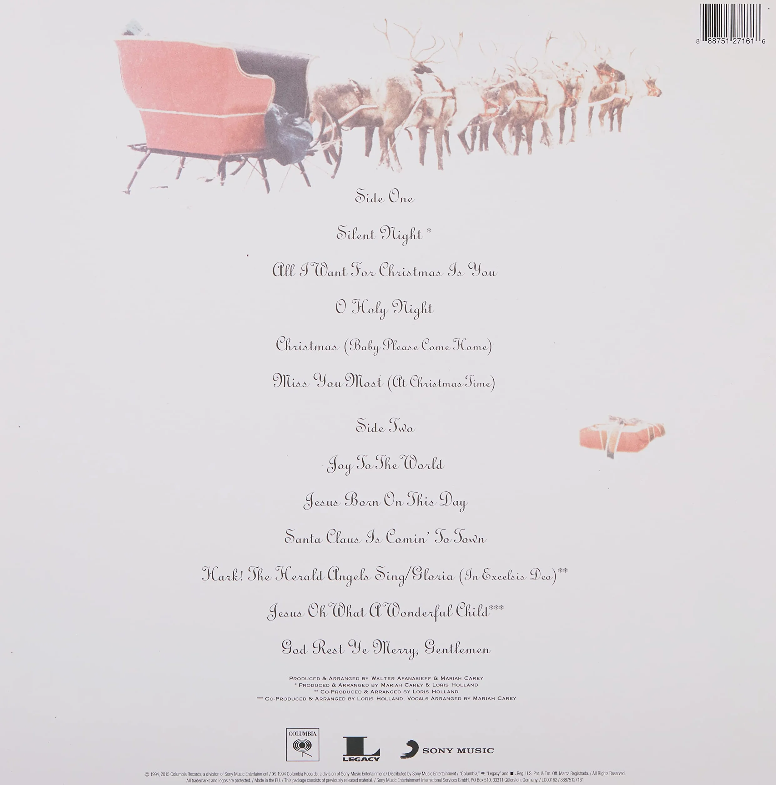 Merry Christmas (Red Vinyl 20th Anniversary Edition)