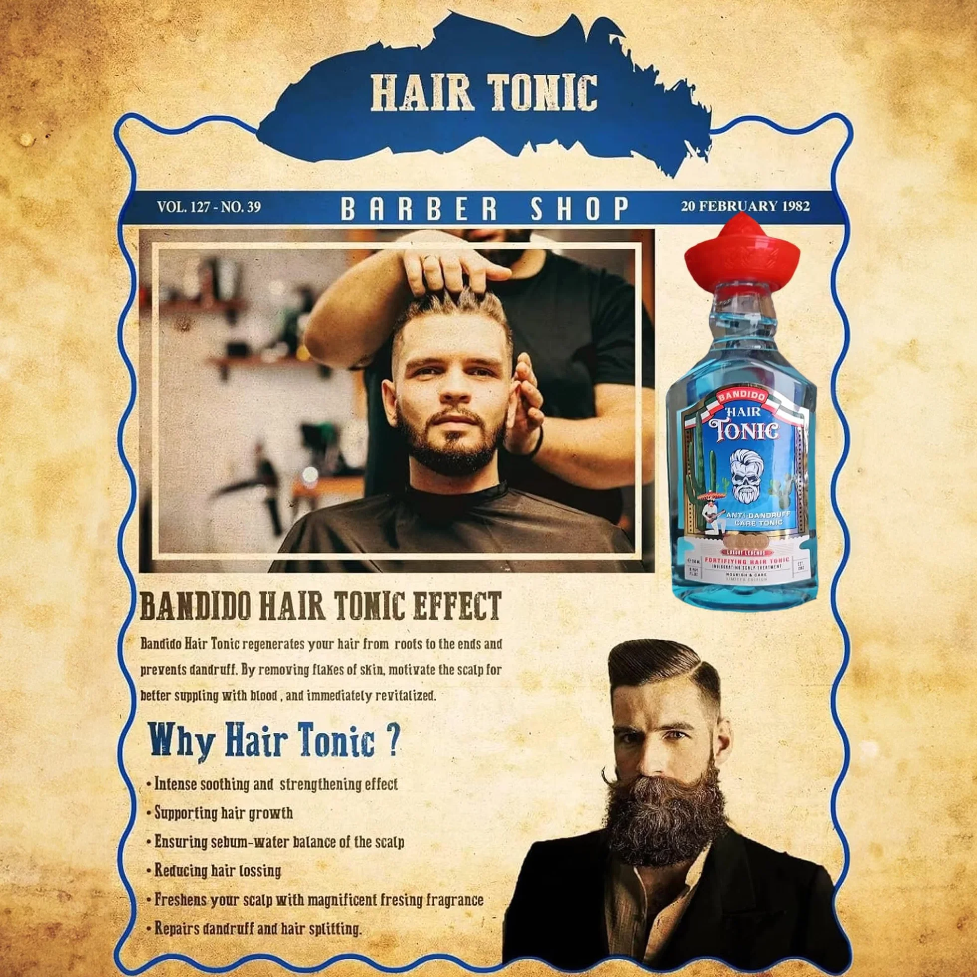 Bandido Hair Tonic 250ml