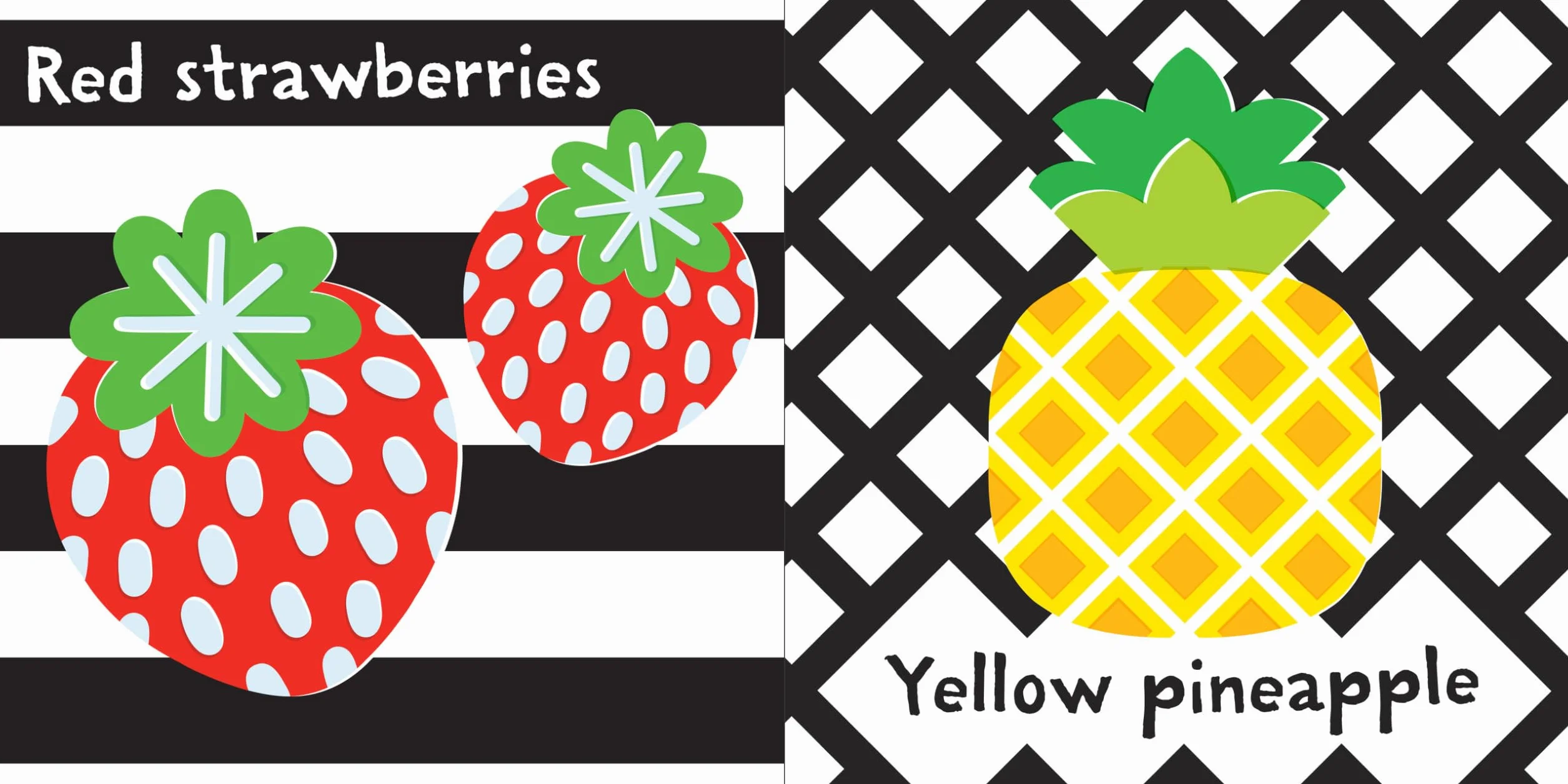 Indestructibles: Taste the Fruit! (High Color High Contrast): Chew Proof - Rip Proof - Nontoxic - 100% Washable