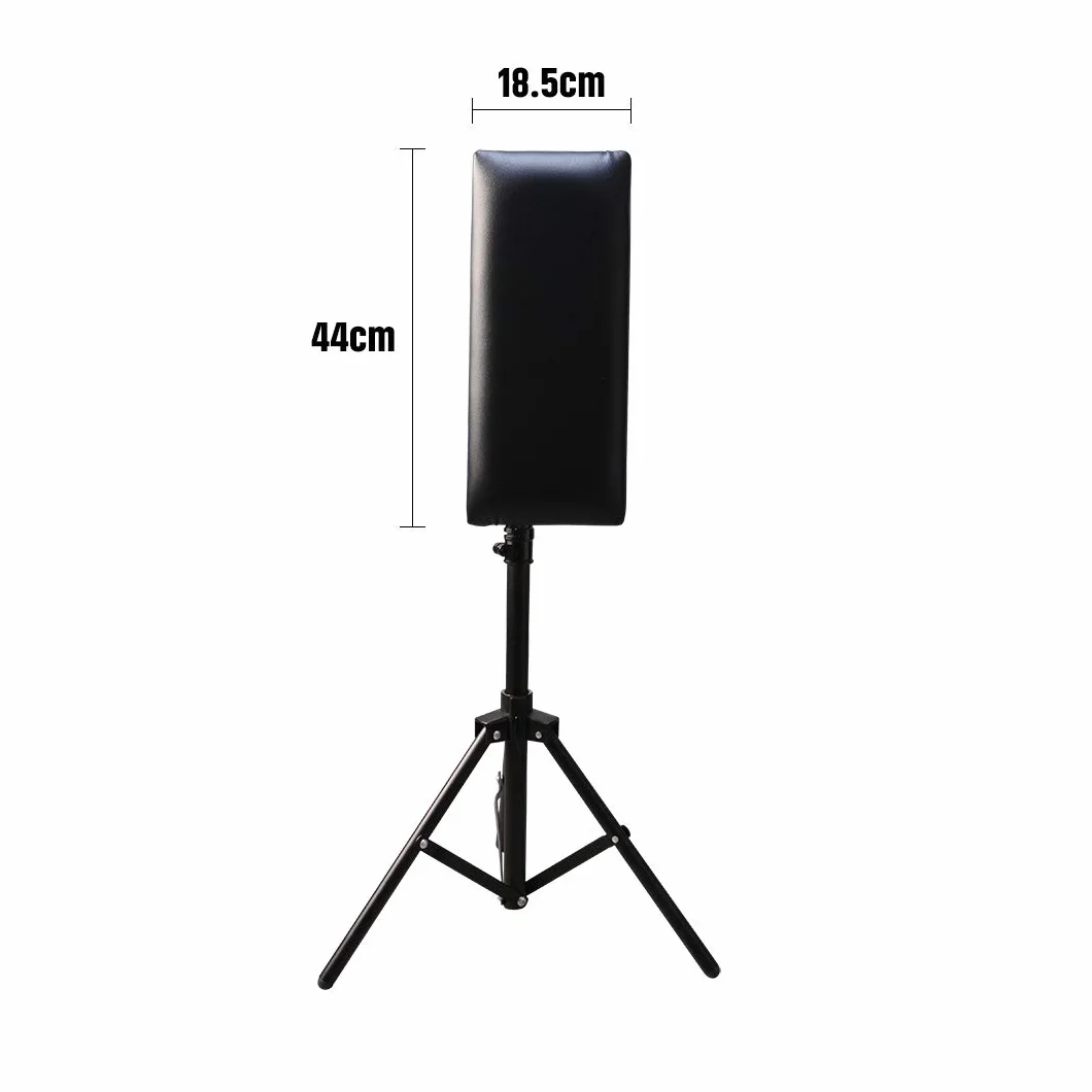 Armrest Tattoo Arm Reszta Leg Stand Heavy Duty Height Adjustable Hand Lever Tattotoo podłokietnik (czarny)