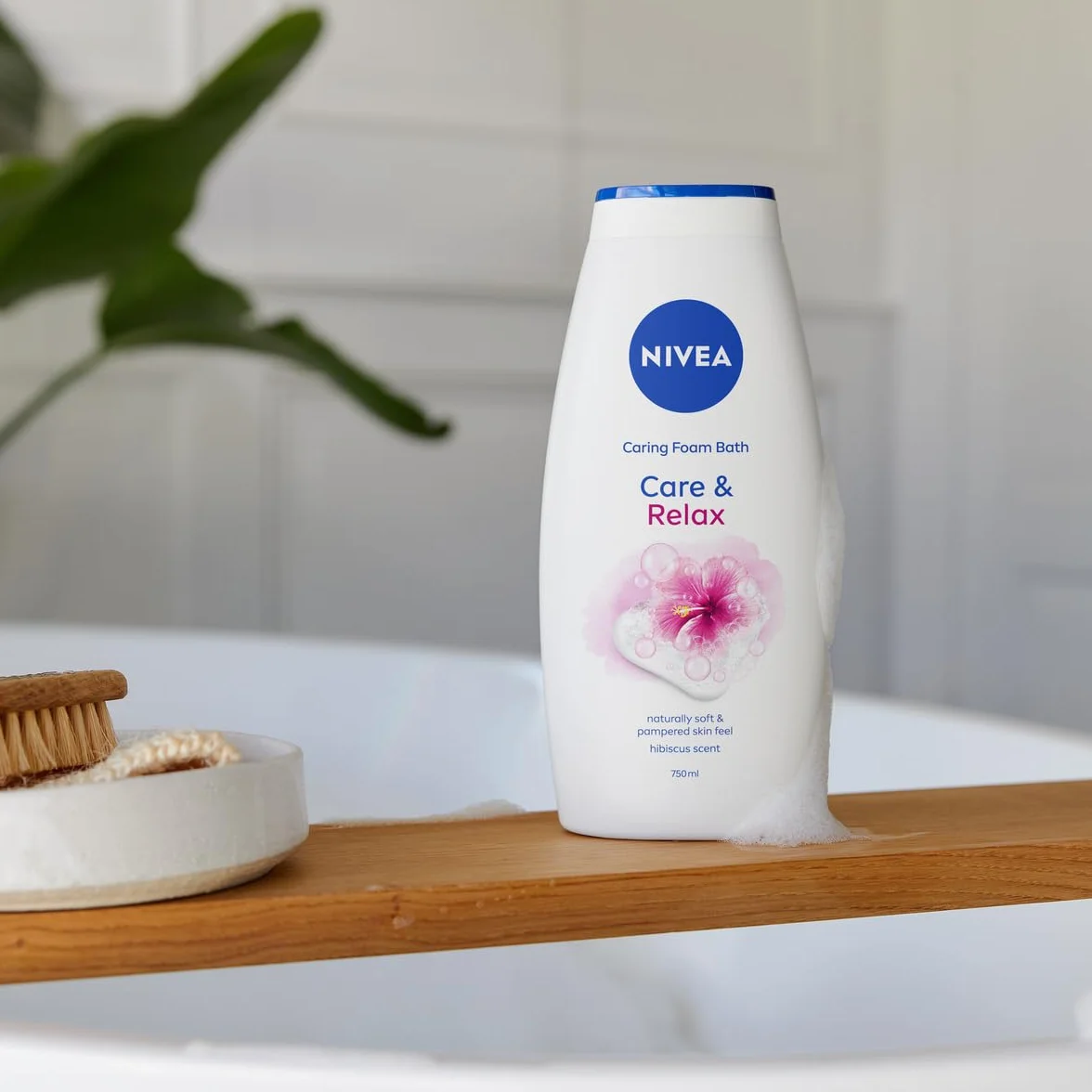 NIVEA Care&Relax 2w1 Płyn do kąpieli i żel pod prysznic 750 ml