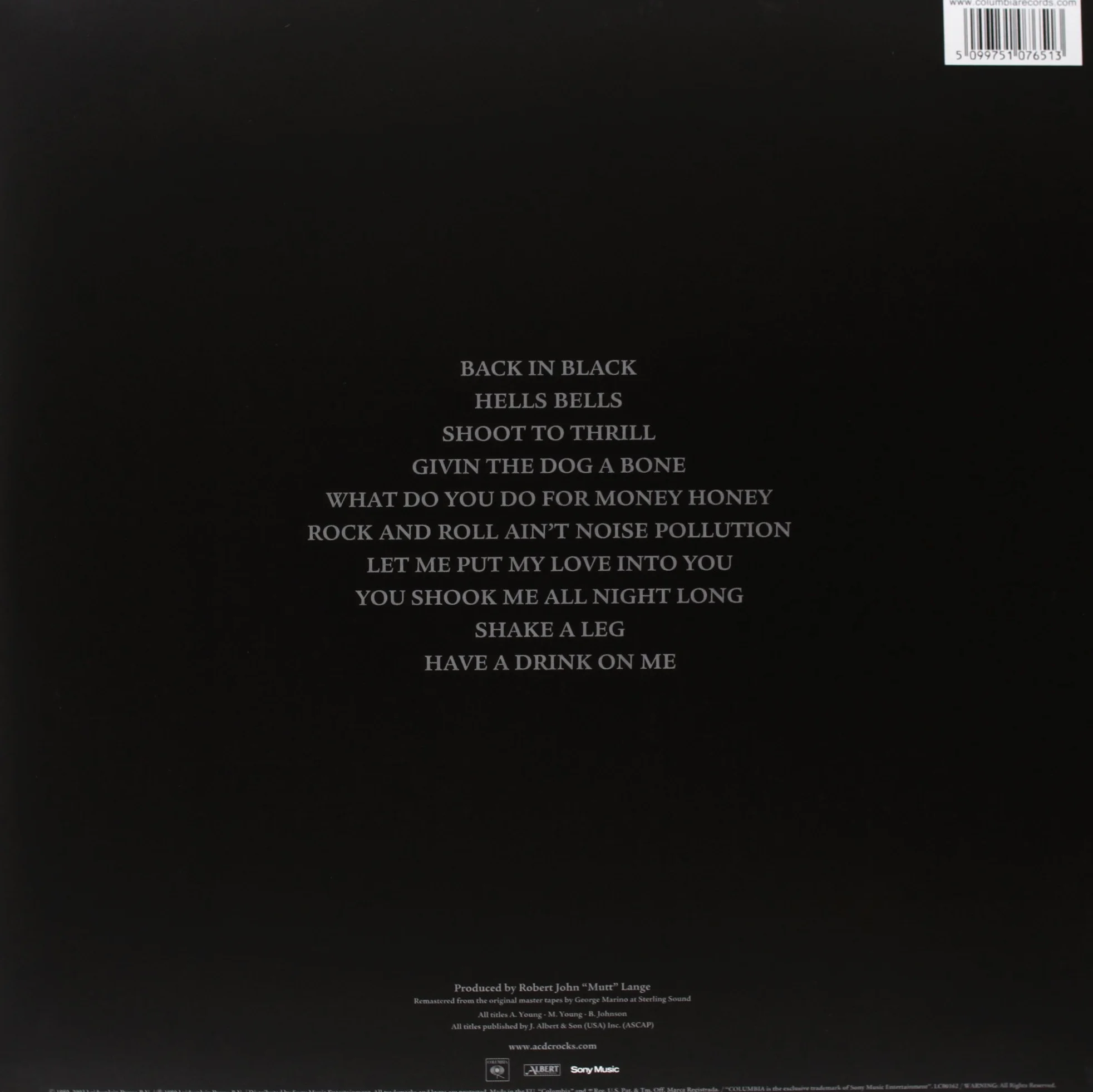 Back in Black