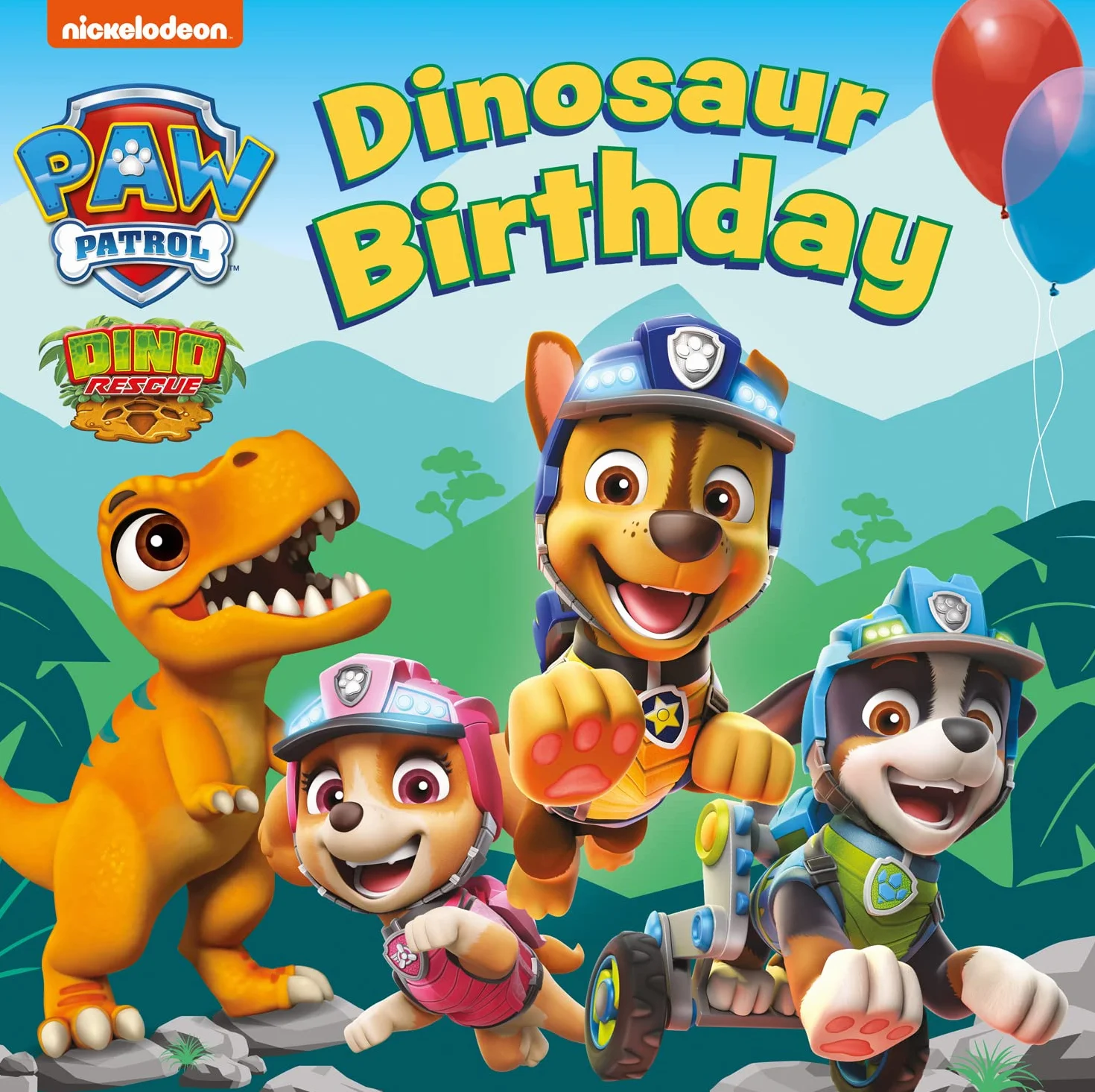 PAW Patrol Board Book – Dinosaur Birthday: The new dinosaur board book from the hit PAW Patrol Dino Rescue series!