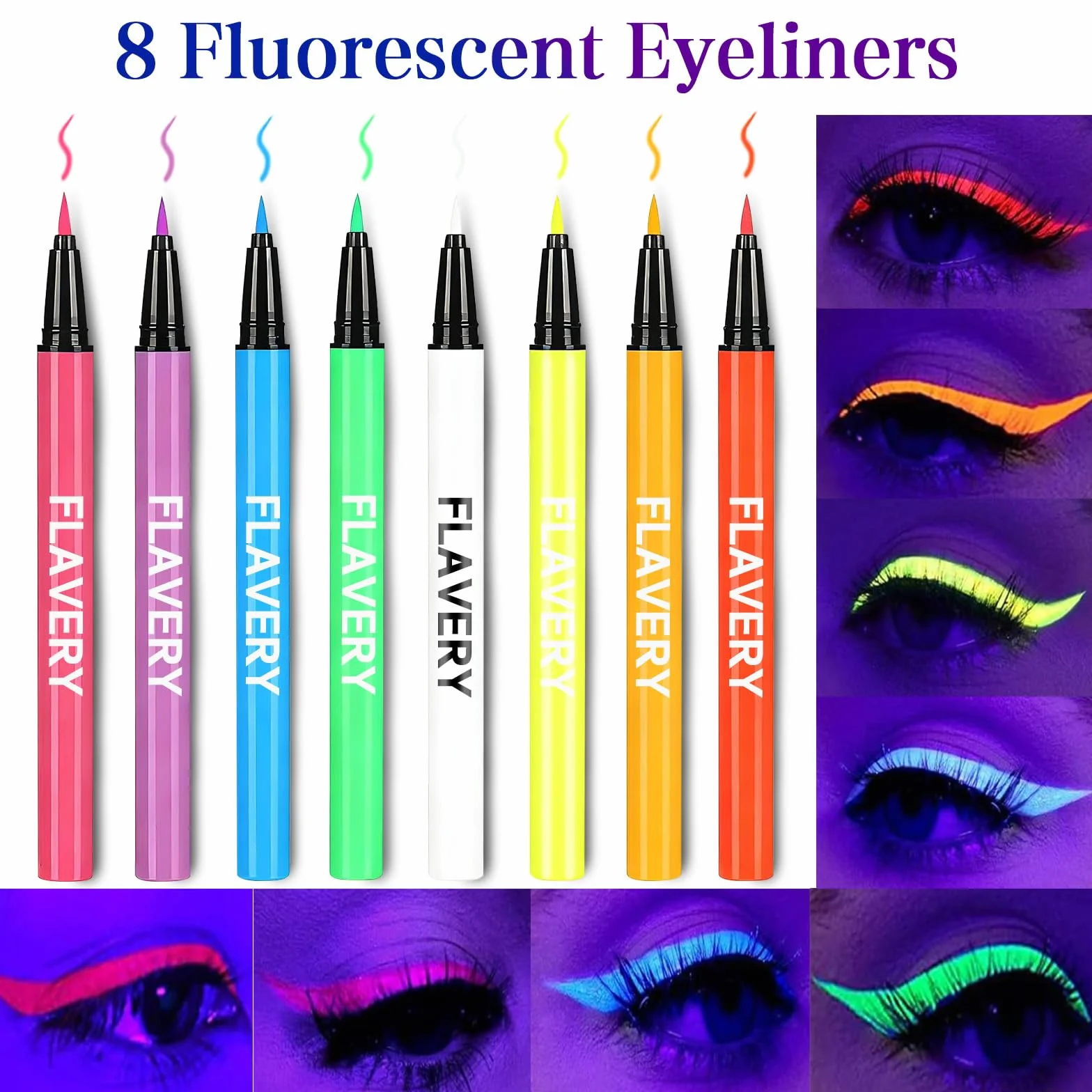 Festiwal brokatowa twarz, 12 kolorów, fluorescencyjna sekwencja i 8 eyelinerów, brokatowe akcesoria do włosów, brokat, festiwal, brokat do twarzy, karnawał, brokat do ciała