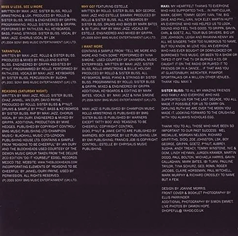 Forever Faithless: the Greatest Hits