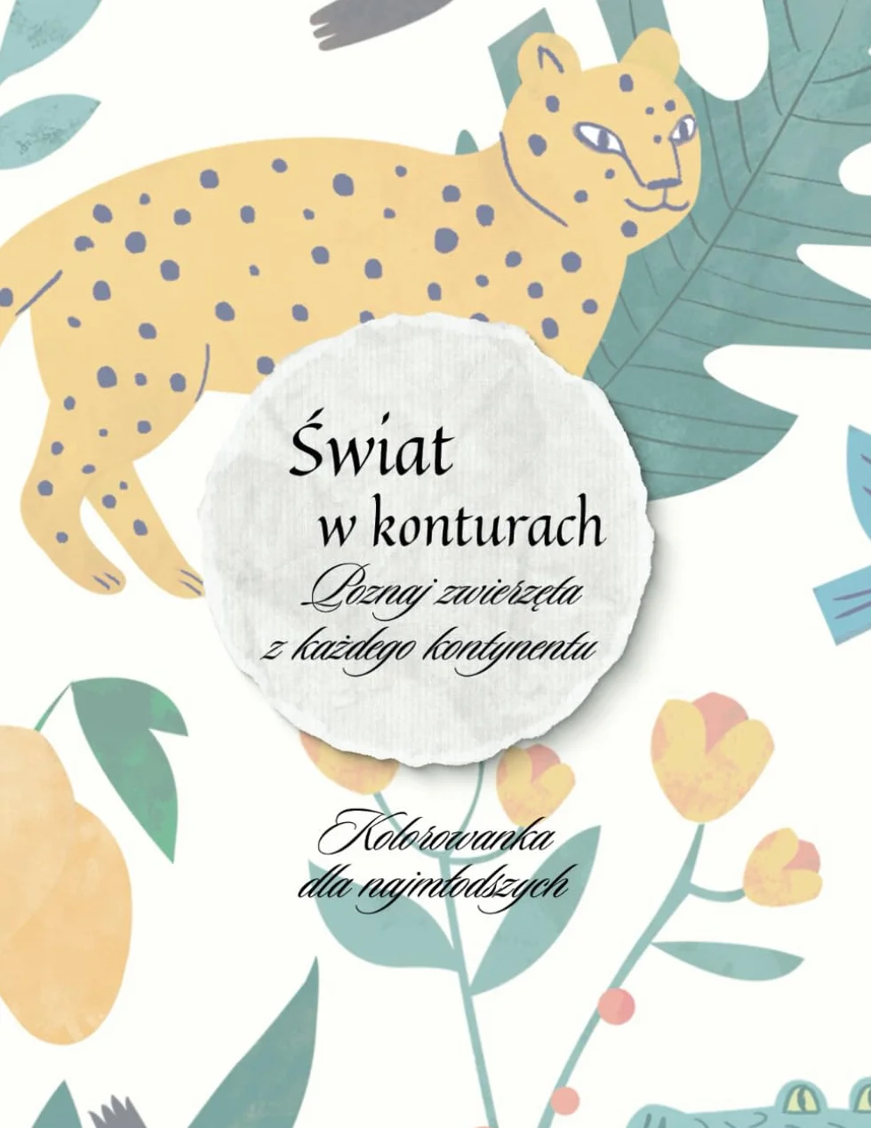 Świat w Konturach: Poznaj zwierzęta z każdego kontynentu