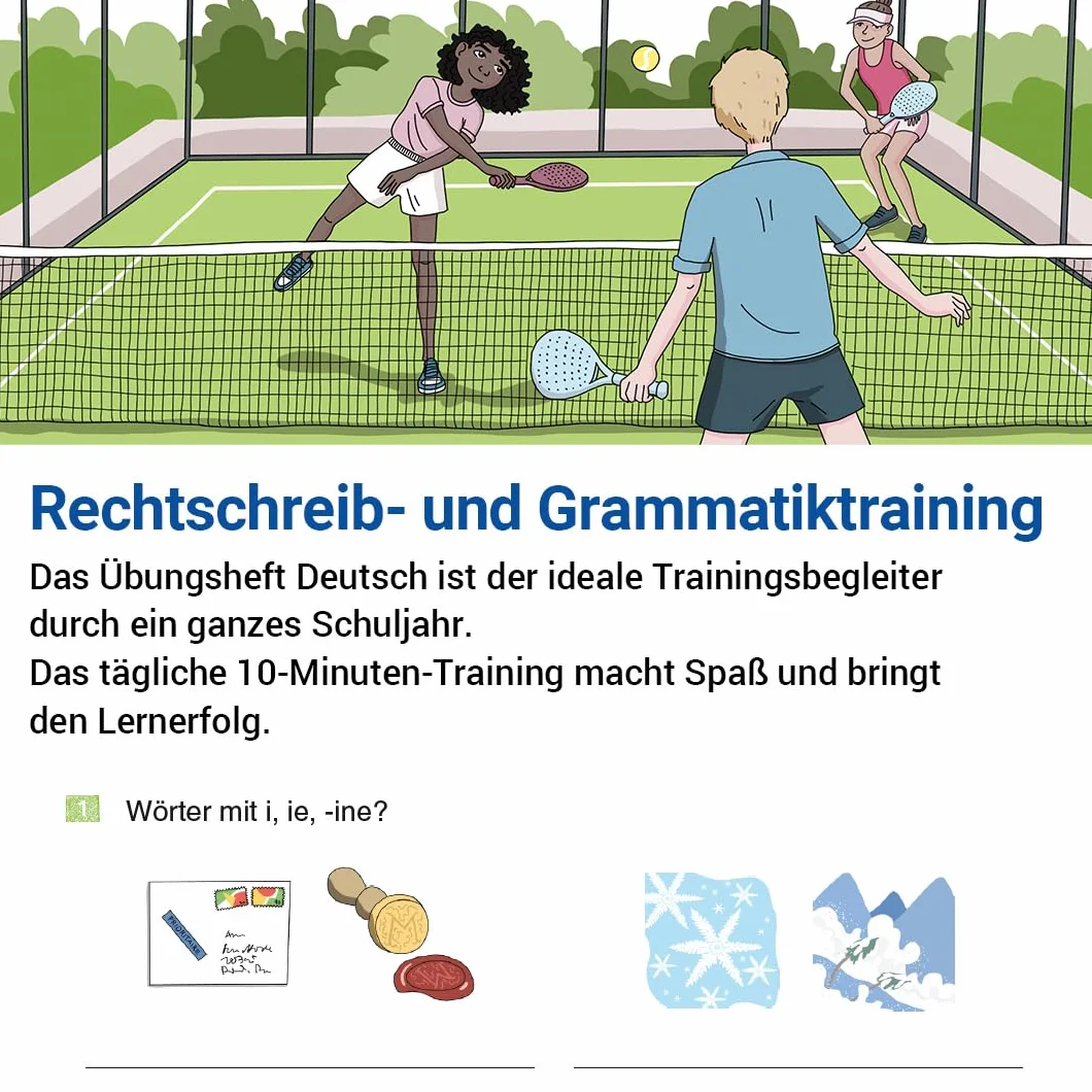 Das Übungsheft Deutsch 7: Rechtschreib- und Grammatiktraining