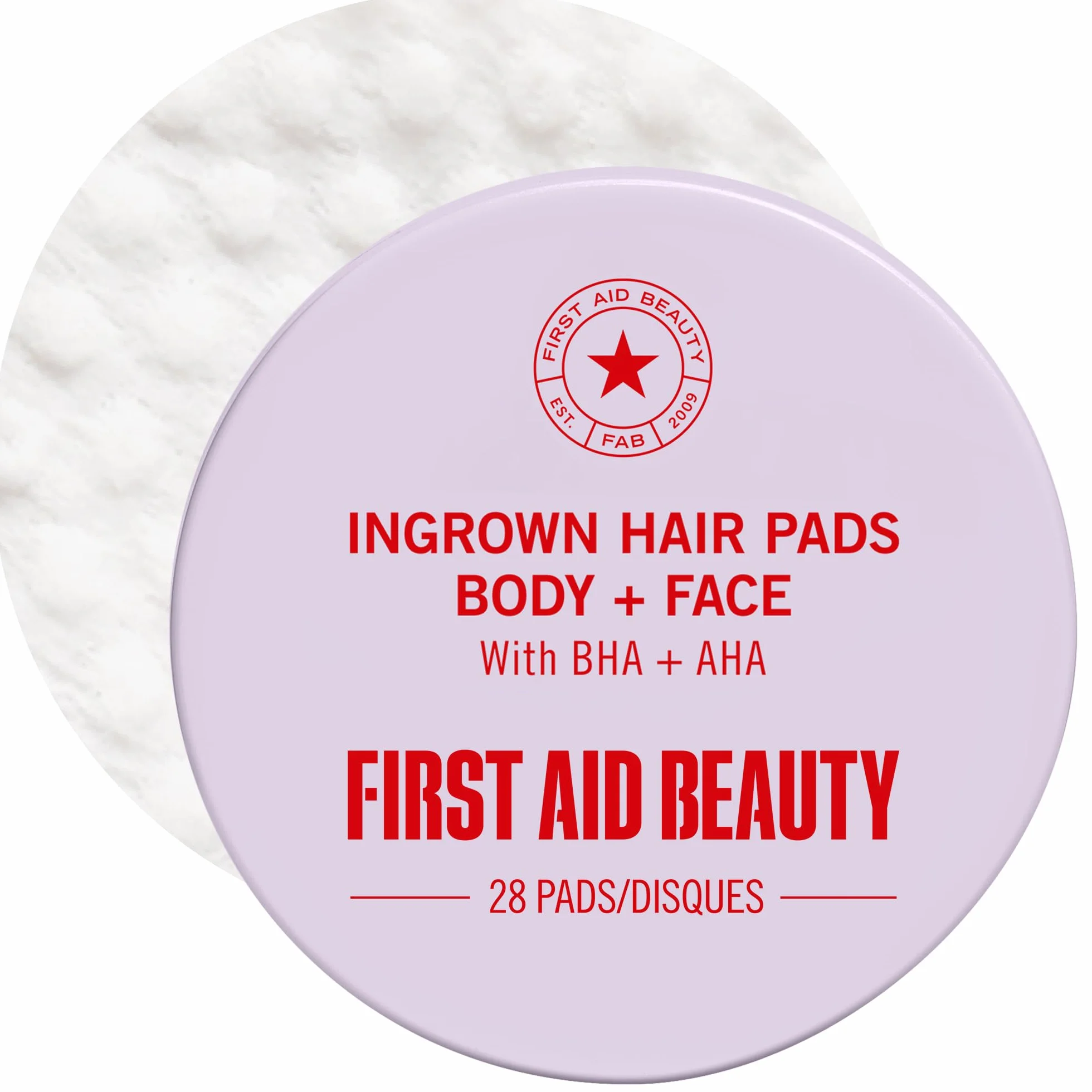 First Aid Beauty Płatki na wrastające włoski BHA AHA po goleniu złuszczające skórę pod pachami