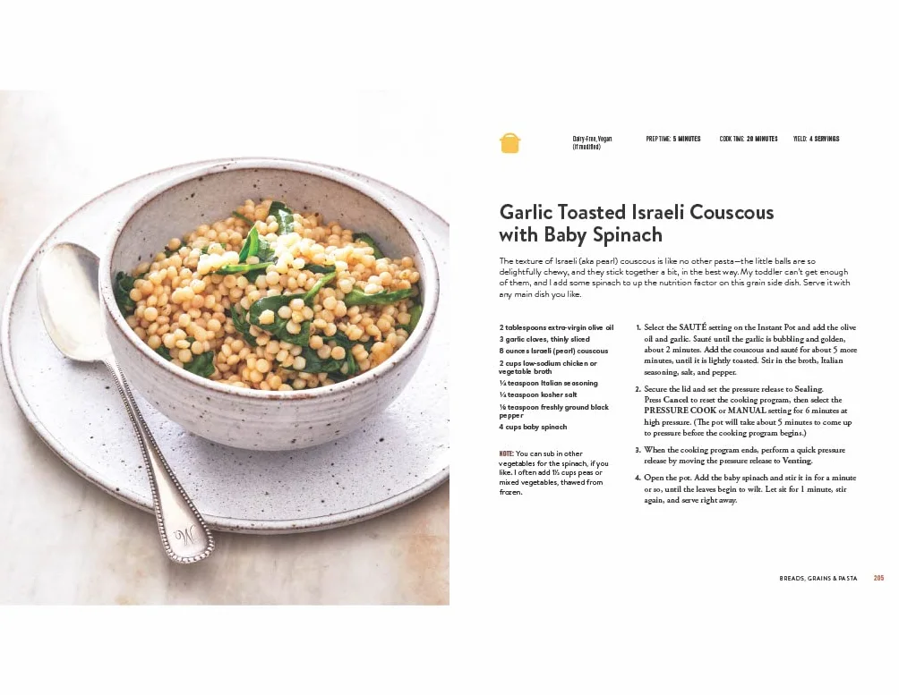 The Instant Kitchen Cookbook: Fast and Easy Family Meals Using Your Instant Pot and Air Fryer