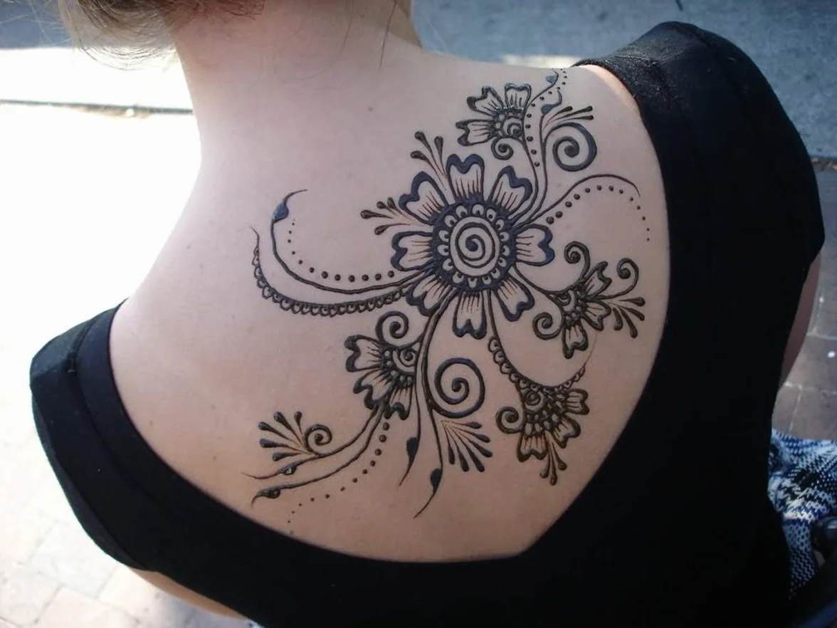 Natural Mehandi do tatuażu czarne 75 g tubki