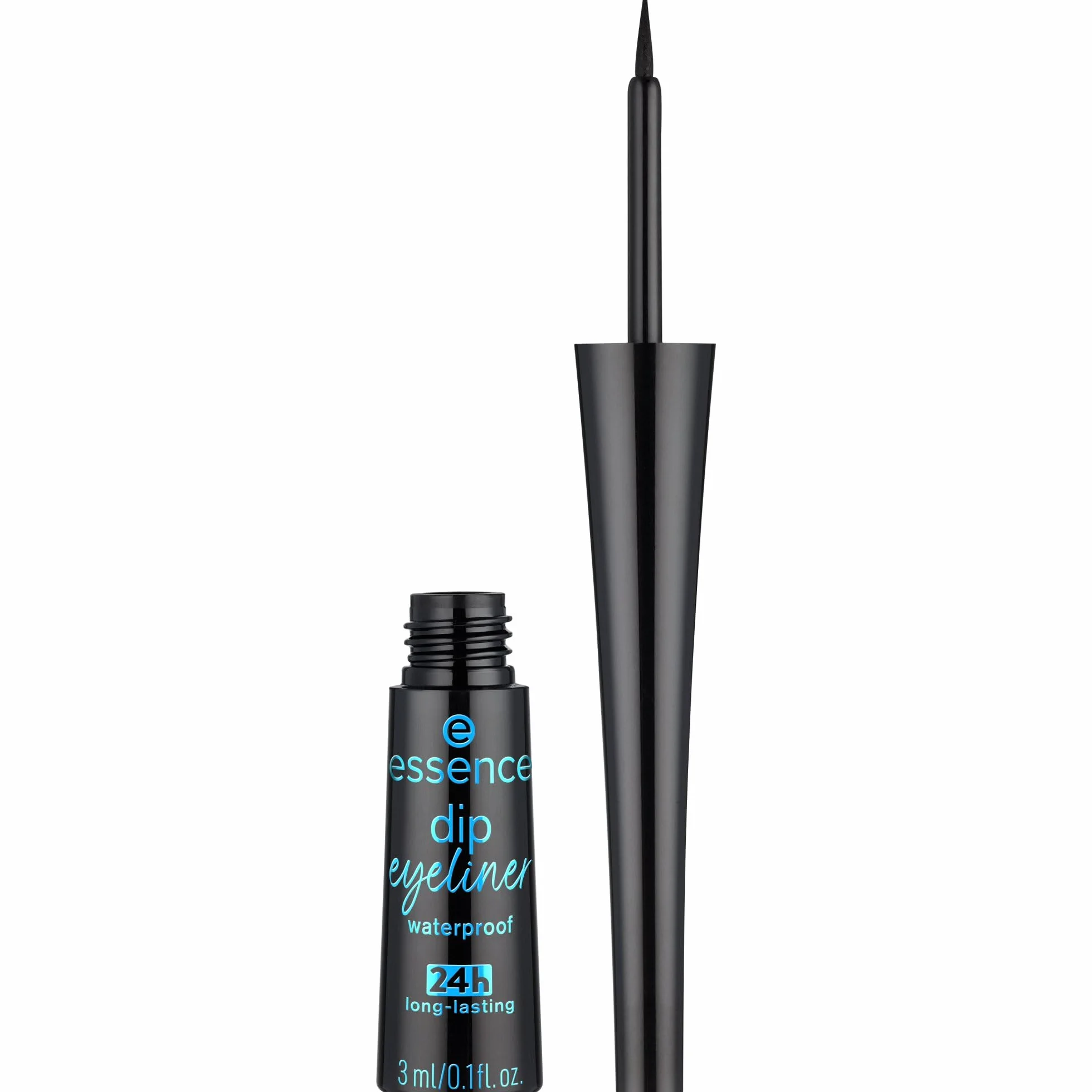 essence eyeliner dip eyeliner waterproof 24h long-lasting, długotrwały, konturowanie, mocno napigmentowana/y, intensywny kolor (3ml)