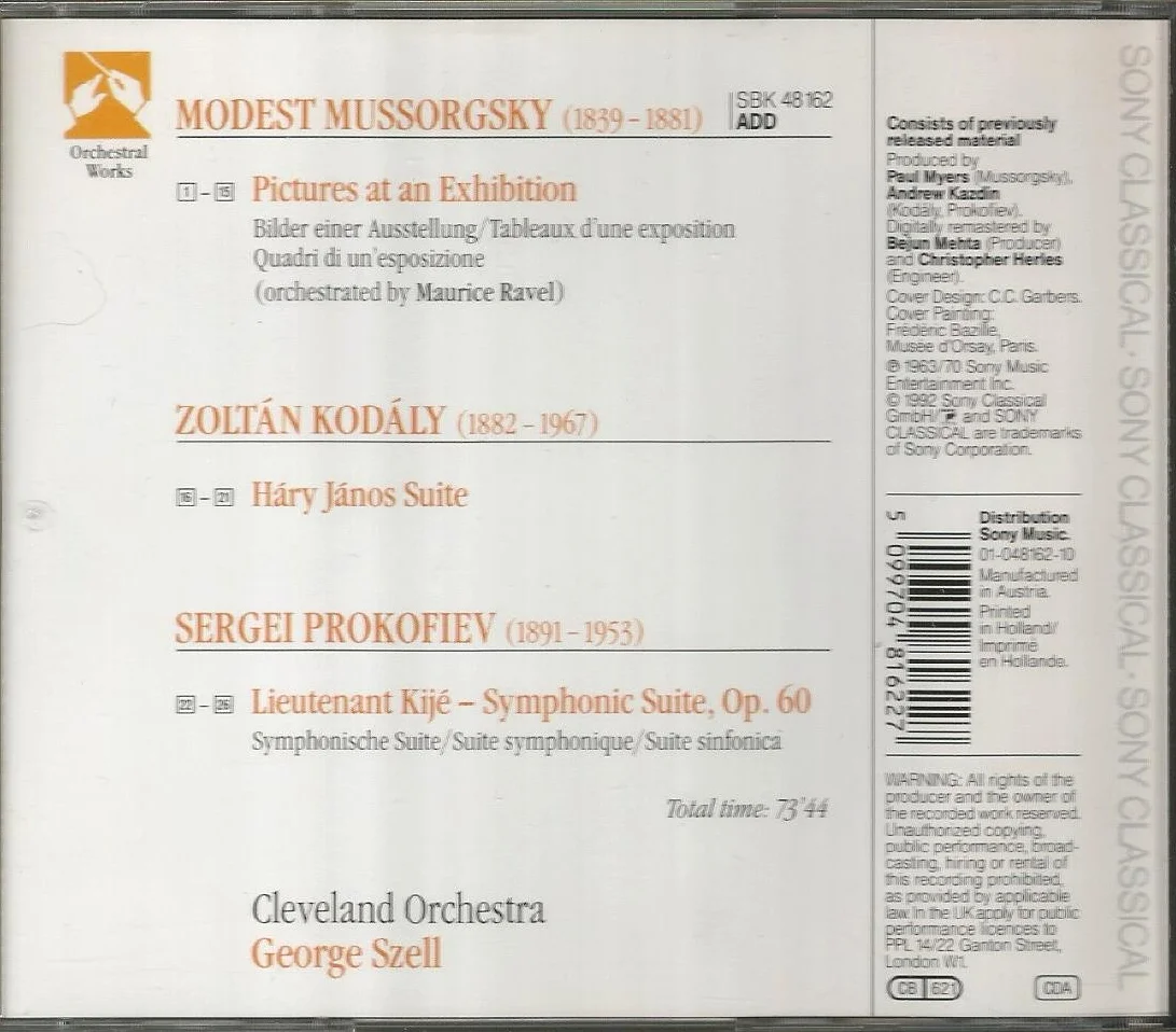 Pictures At An Exhibition